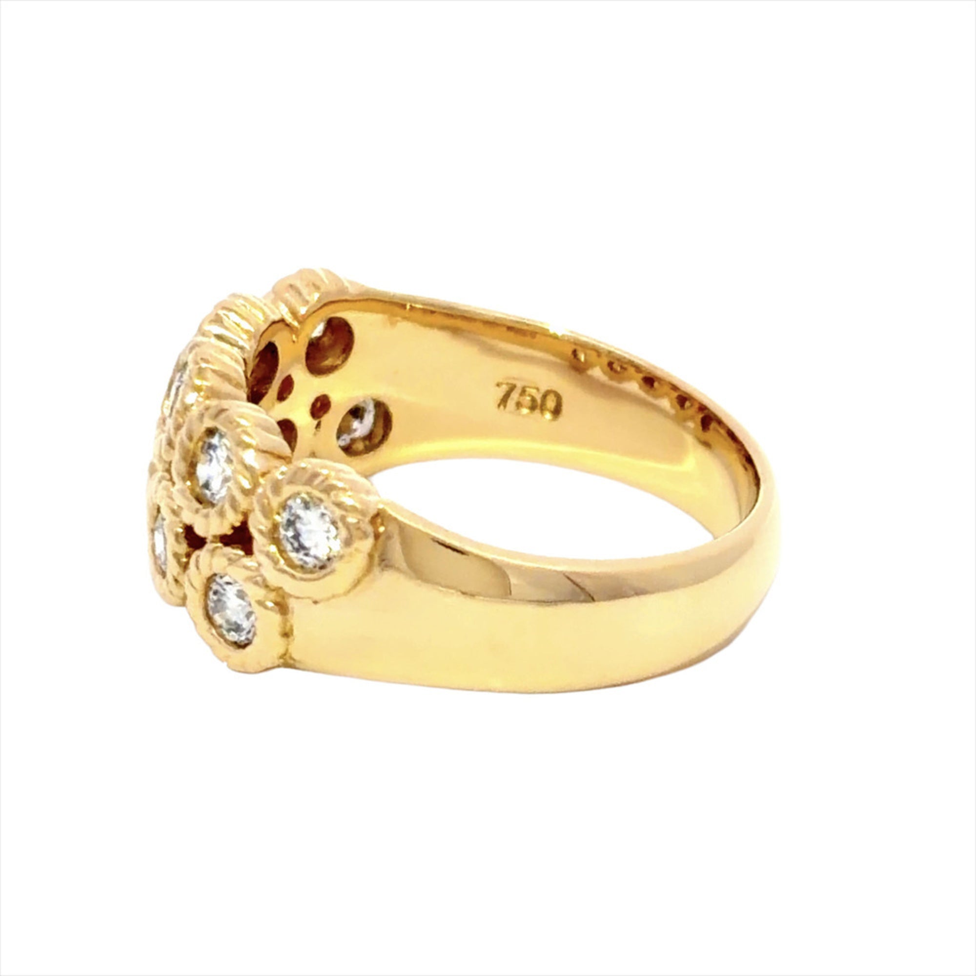 Celine Yellow Gold (18K) Band Ring (Pre-Owned)