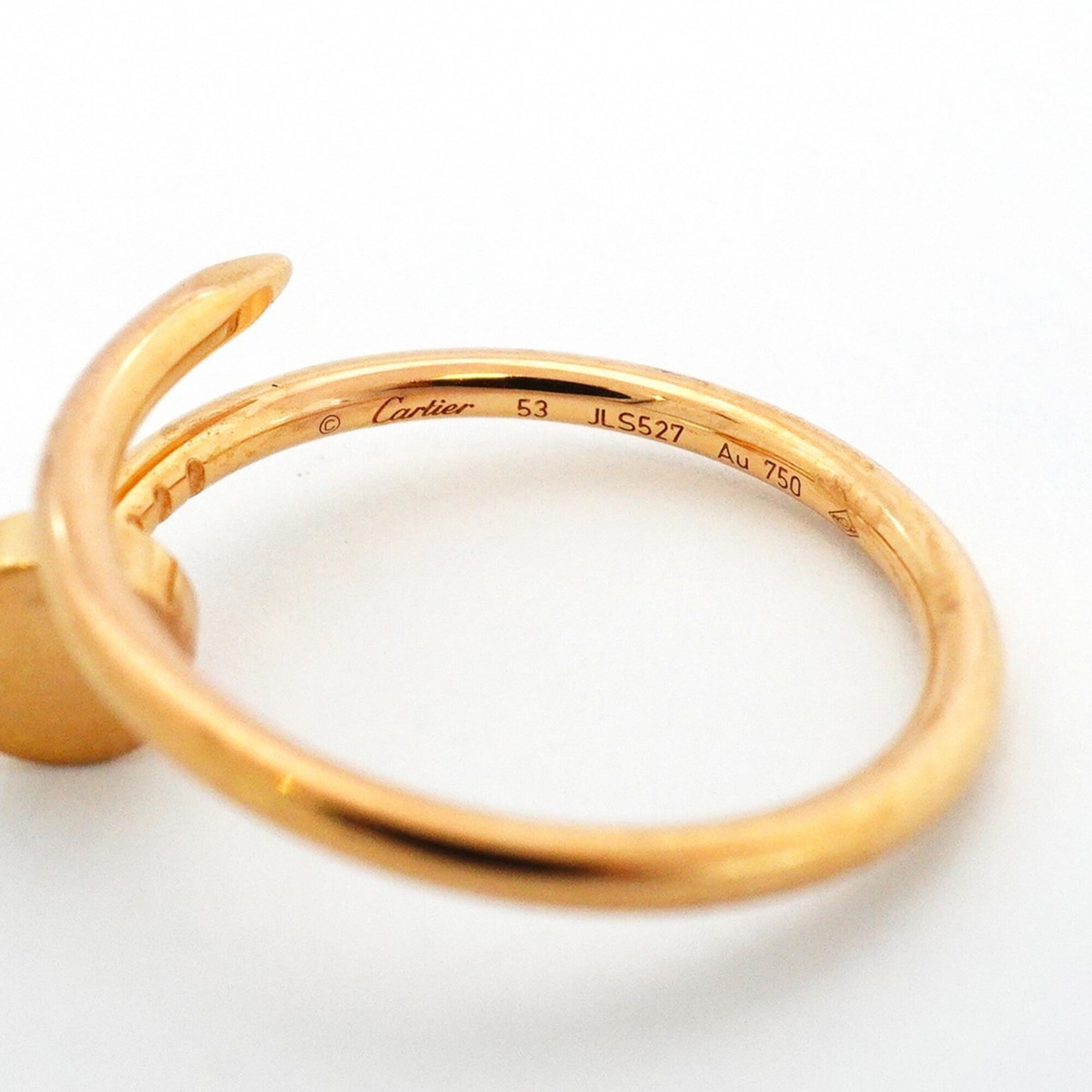 Cartier Pink Gold (18K) Band Ring (Pre-Owned)