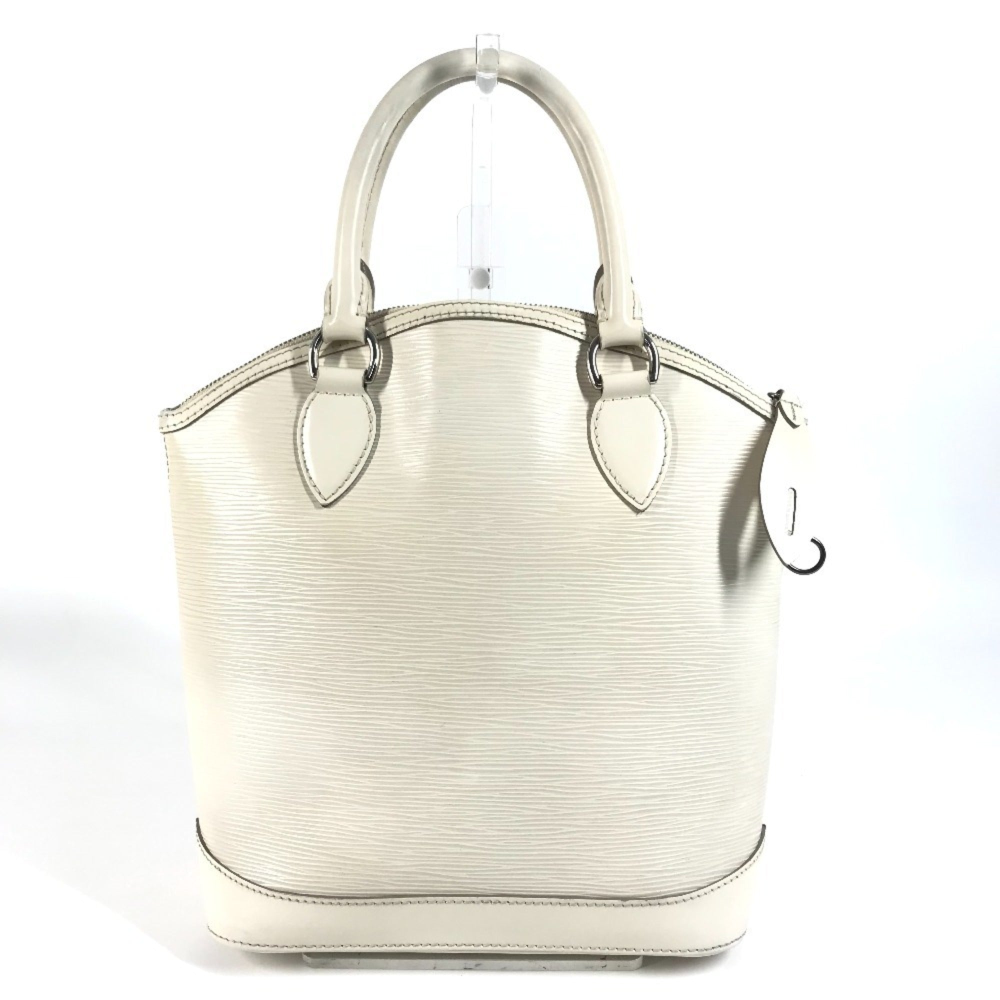 Louis Vuitton Epi Lv Off White Epi Leather Handbag Tote Bag (Pre-Owned)