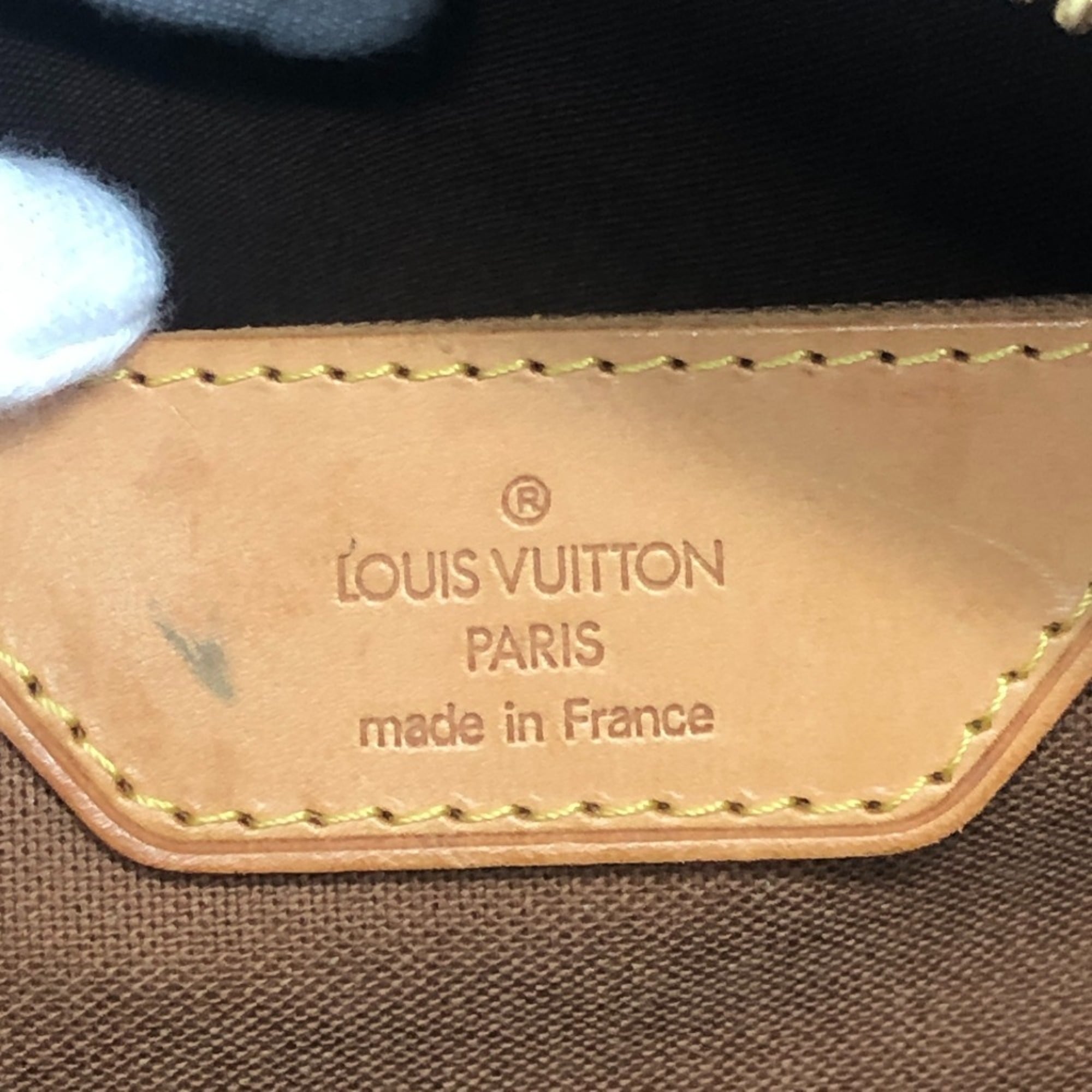 Louis Vuitton Brown Monogram Canvas Boston Bag (Pre-Owned)