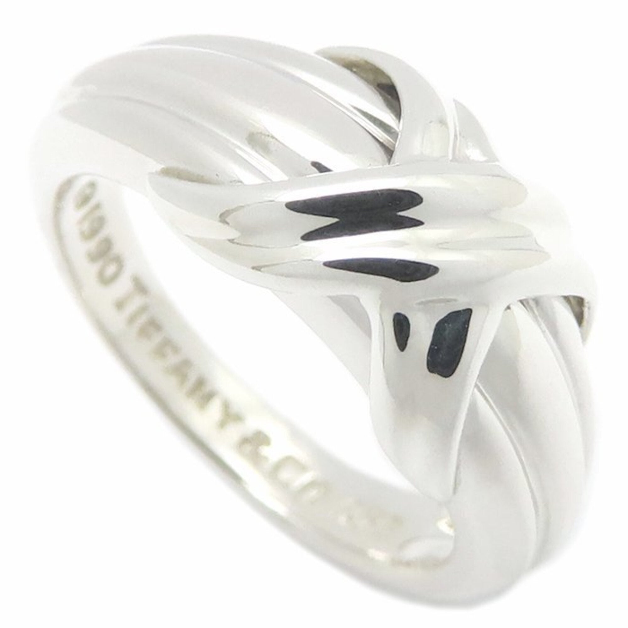 Tiffany Silver 925 Band Ring (Pre-Owned)