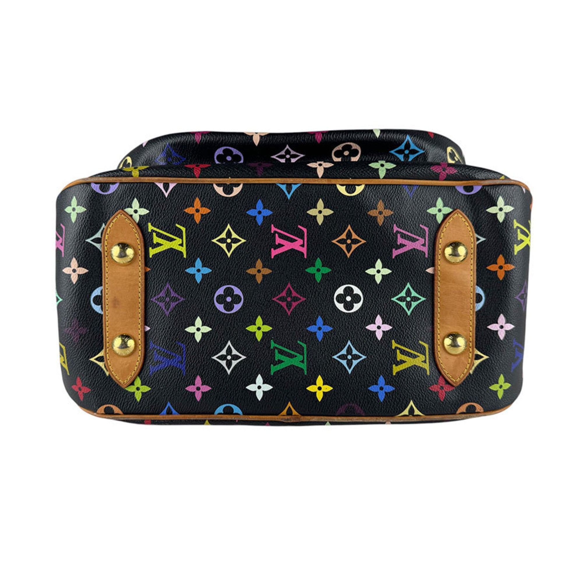 Louis Vuitton Multi-Color Noir Monogram Multicolore Handbag Shoulder Bag (Pre-Owned)