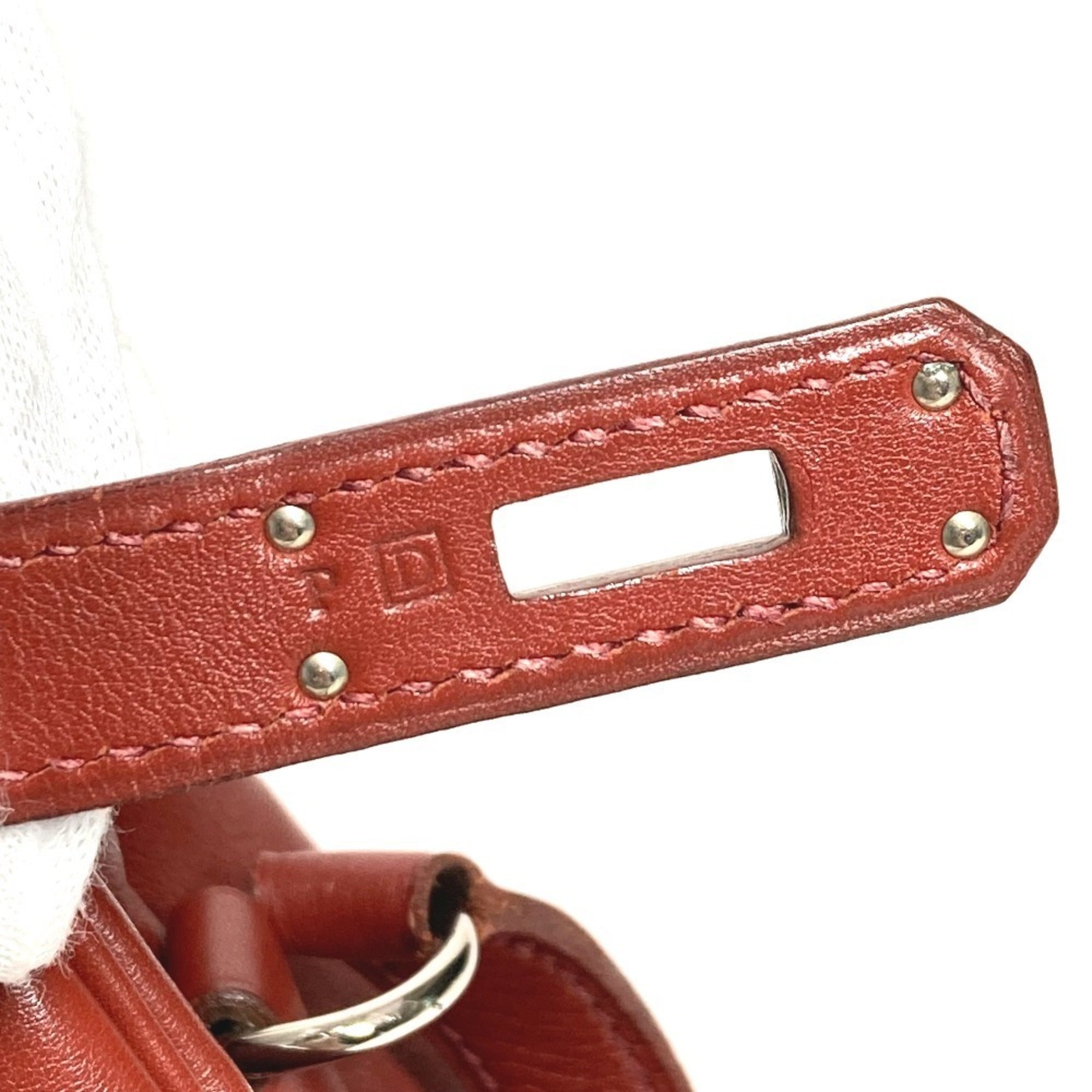 Hermes Kelly Brown Leather Shoulder Bag (Pre-Owned)