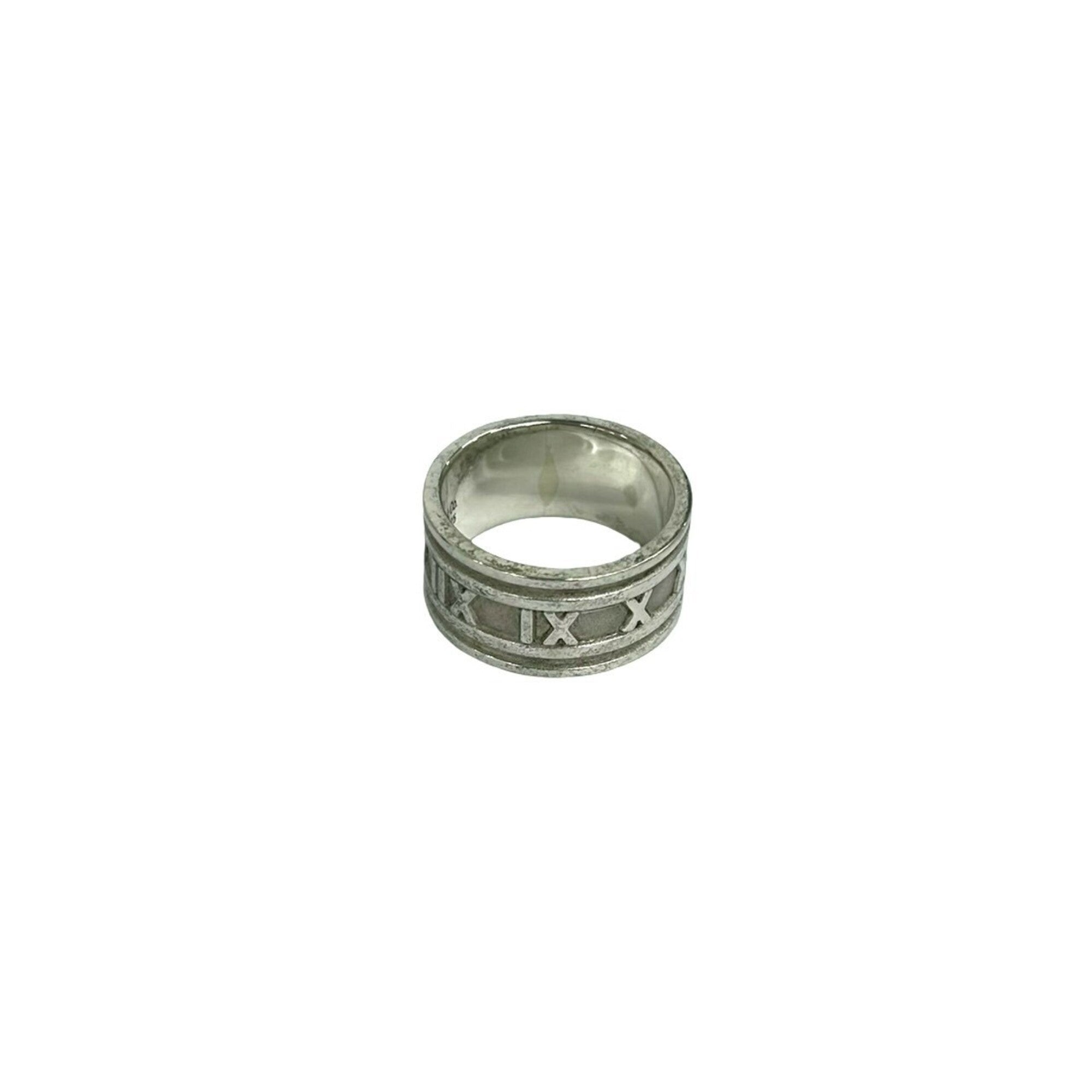Tiffany Silver Silver 925 Band Ring (Pre-Owned)