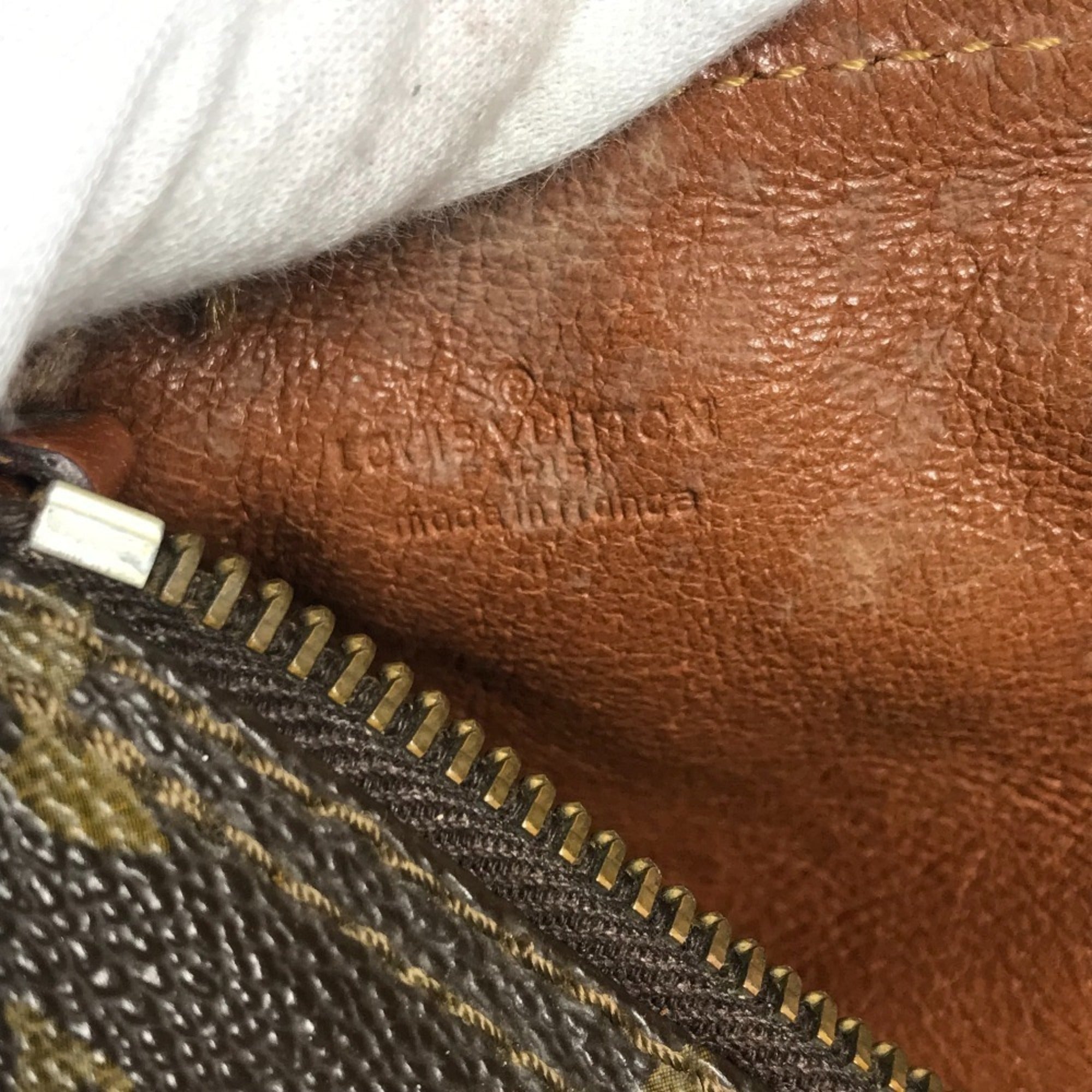 Louis Vuitton Brown Galle Monogram Monogram Handbag Shoulder Bag (Pre-Owned)