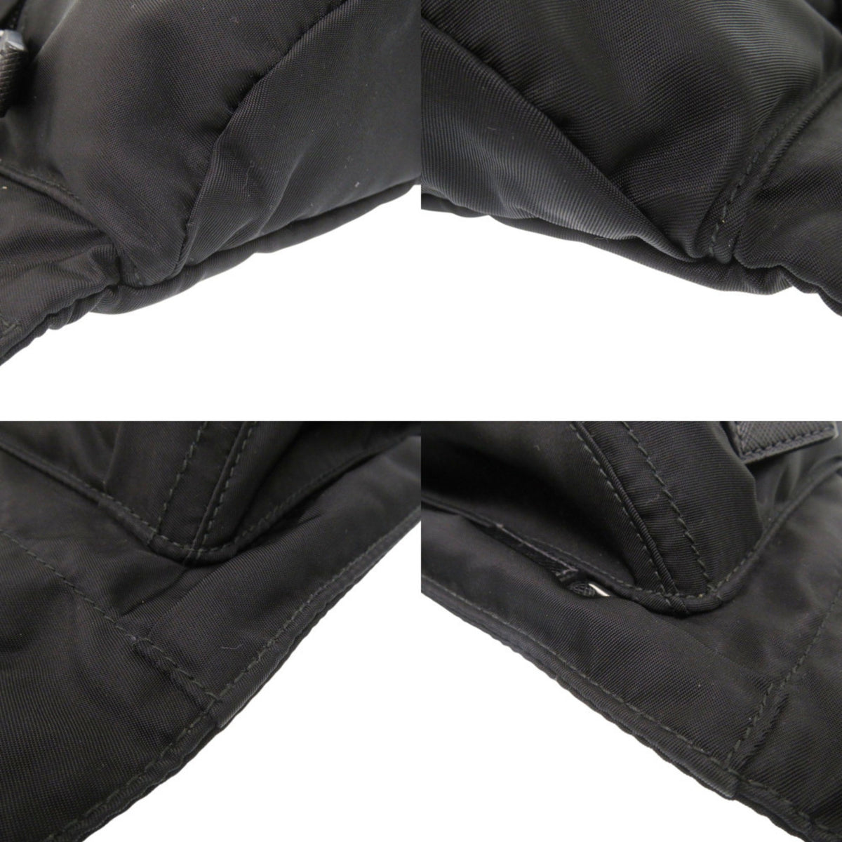 Prada Black Nylon Fanny Pack Sling Bag (Pre-Owned)