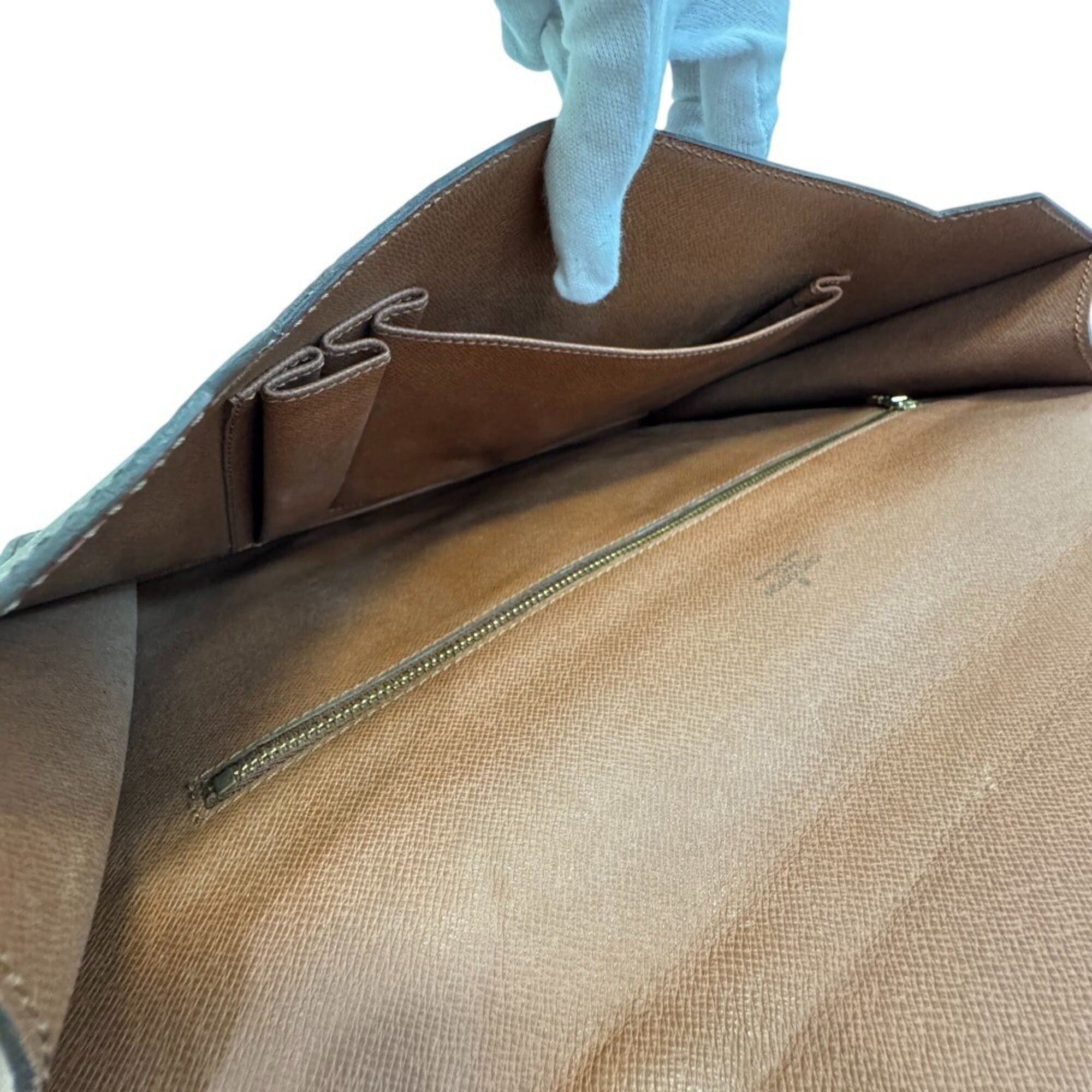 Louis Vuitton Monogram Brown Monogram Briefcase (Pre-Owned)