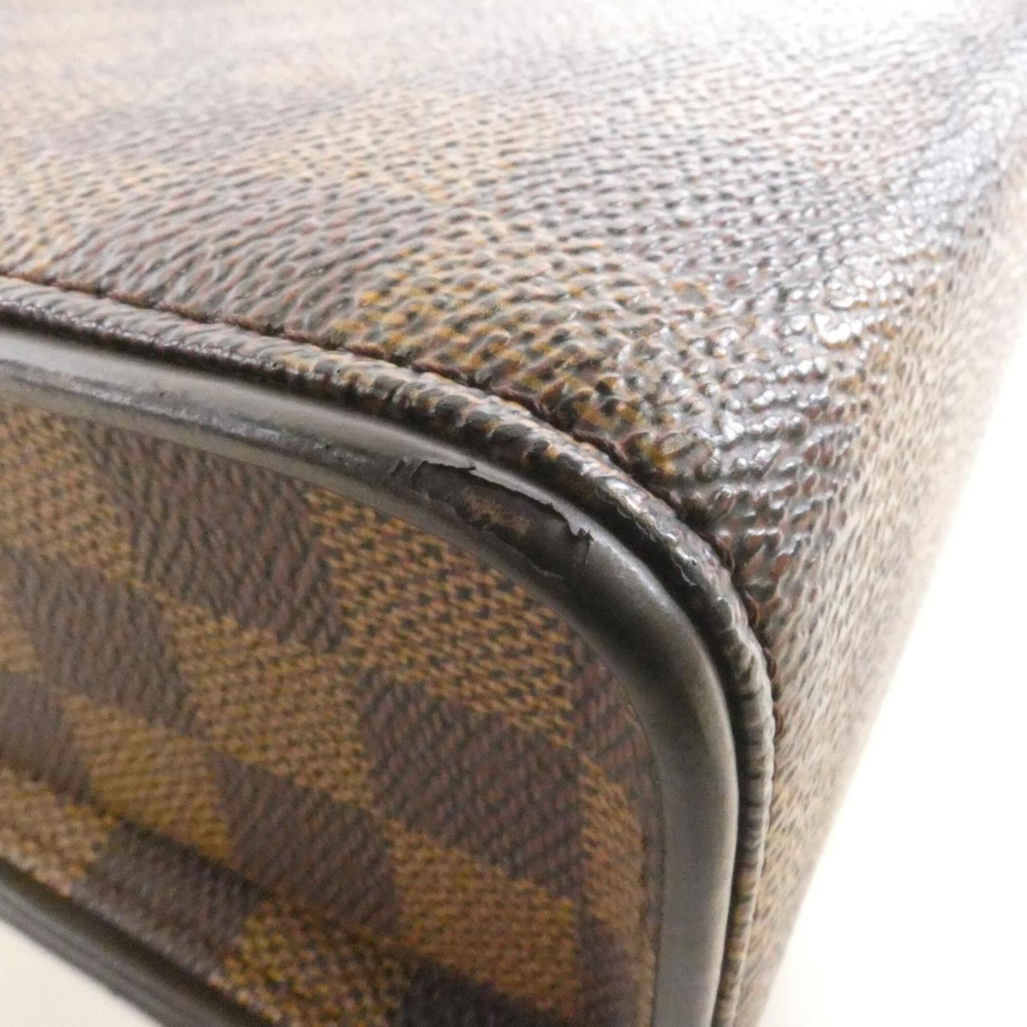 Louis Vuitton Ebene Coated Canvas Shoulder Bag (Pre-Owned)