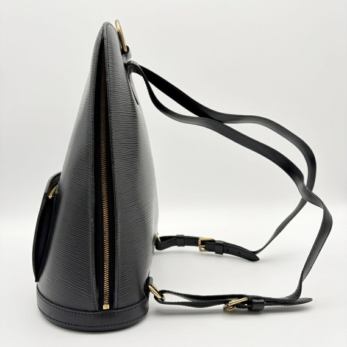 Louis Vuitton Noir Epi Leather Backpack (Pre-Owned)
