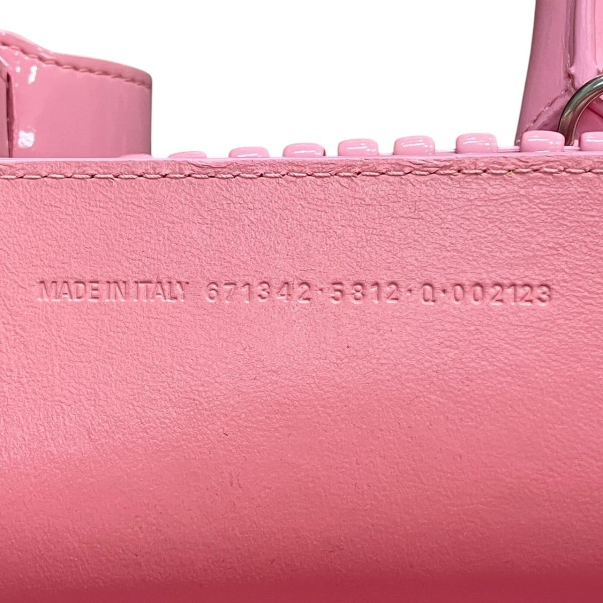 Balenciaga Pink Vinyl Shoulder Bag (Pre-Owned)