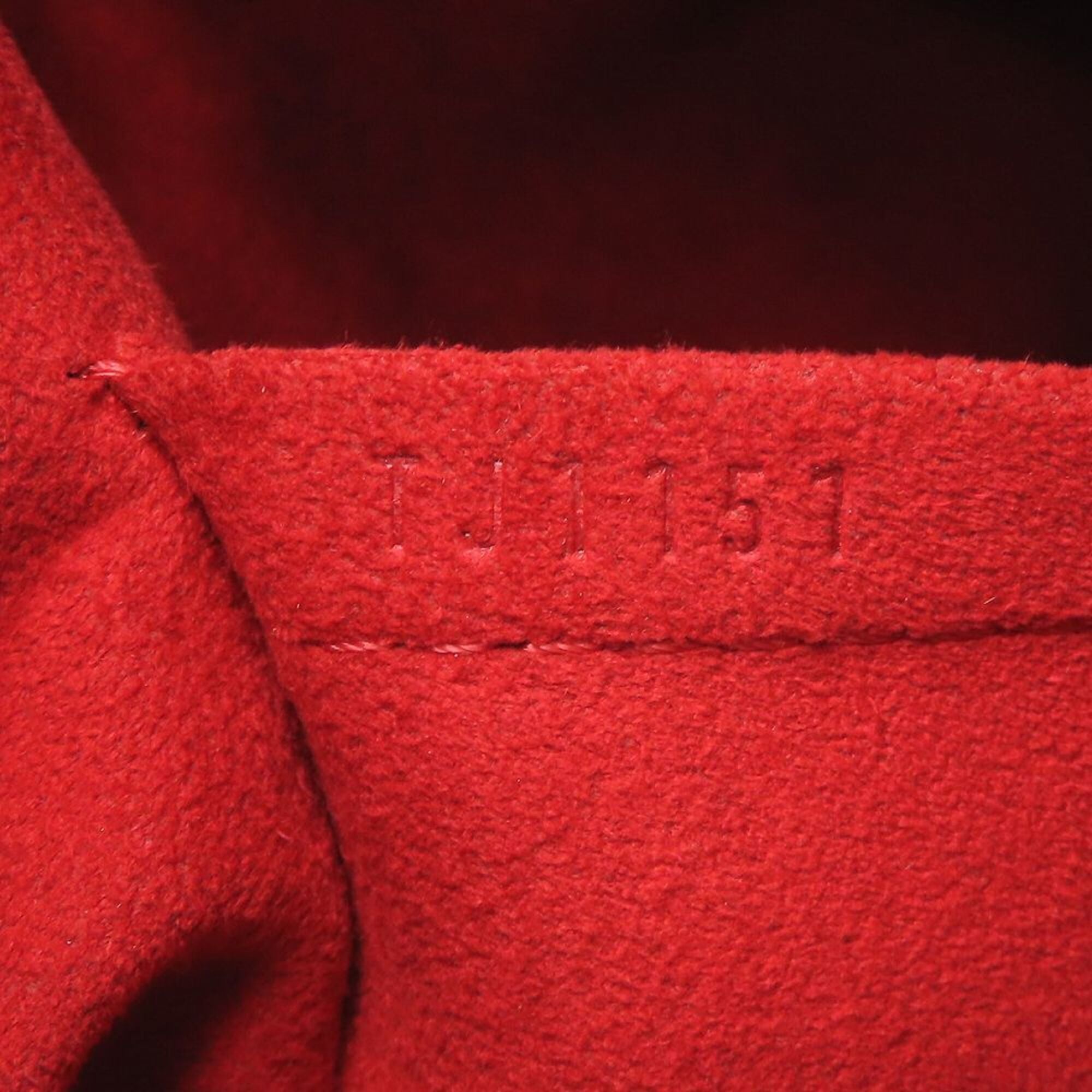 Louis Vuitton Ebene Damier Canvas Handbag Shoulder Bag (Pre-Owned)