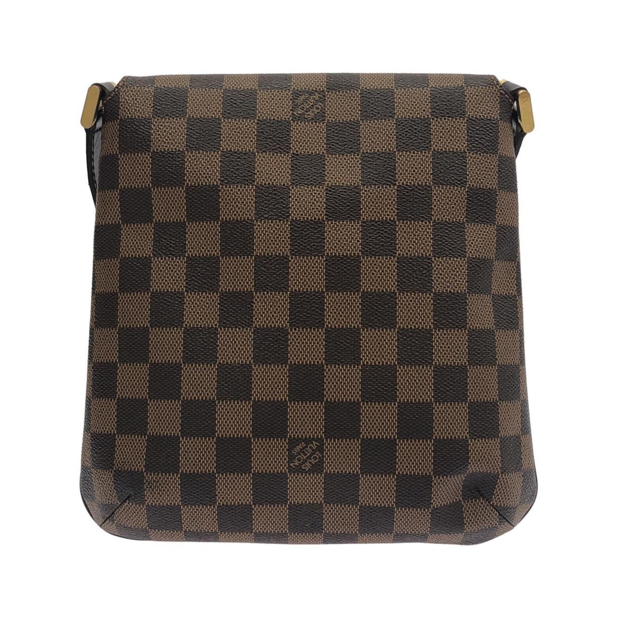 Louis Vuitton Ebene Coated Canvas Shoulder Bag (Pre-Owned)