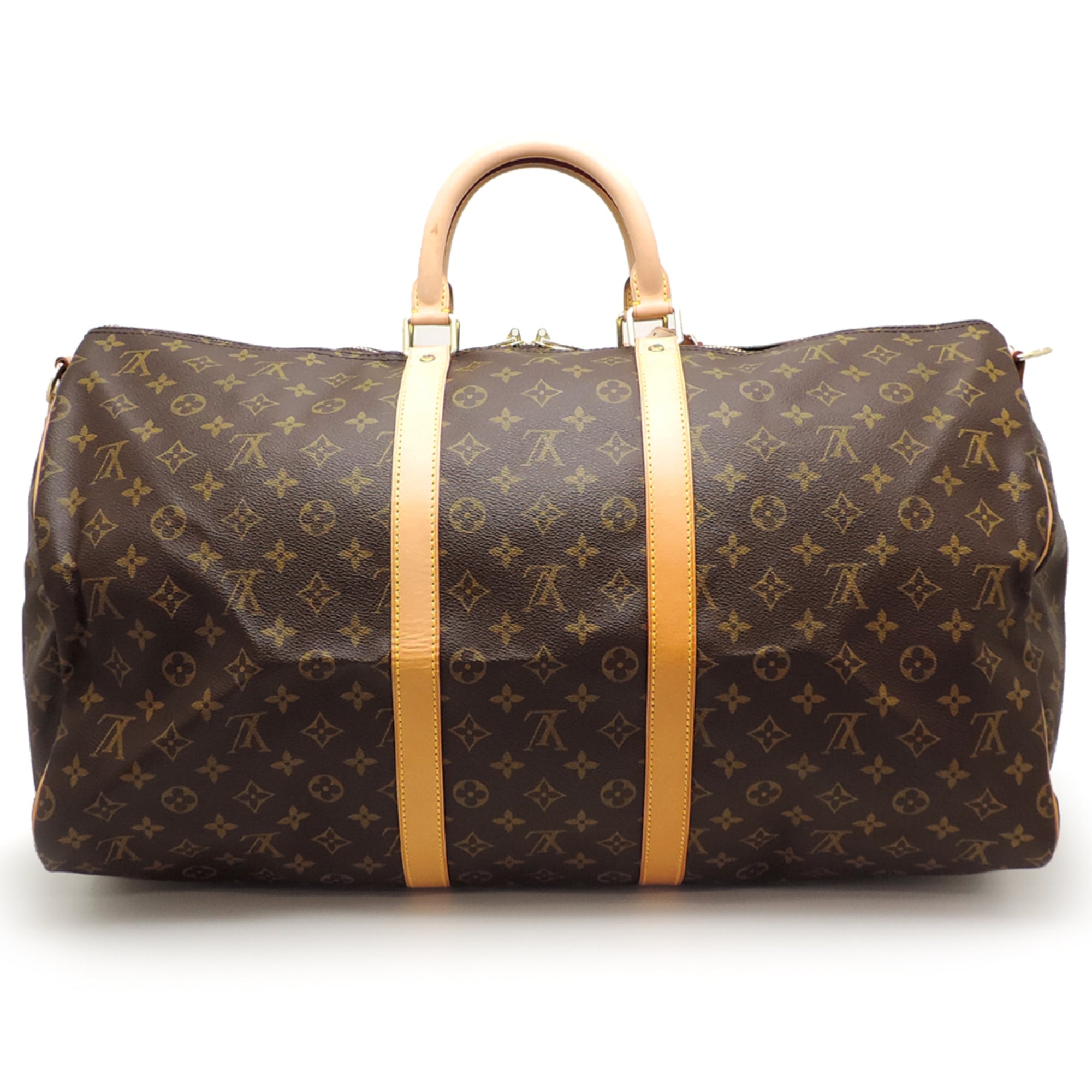 Louis Vuitton Brown Monogram Boston Bag (Pre-Owned)