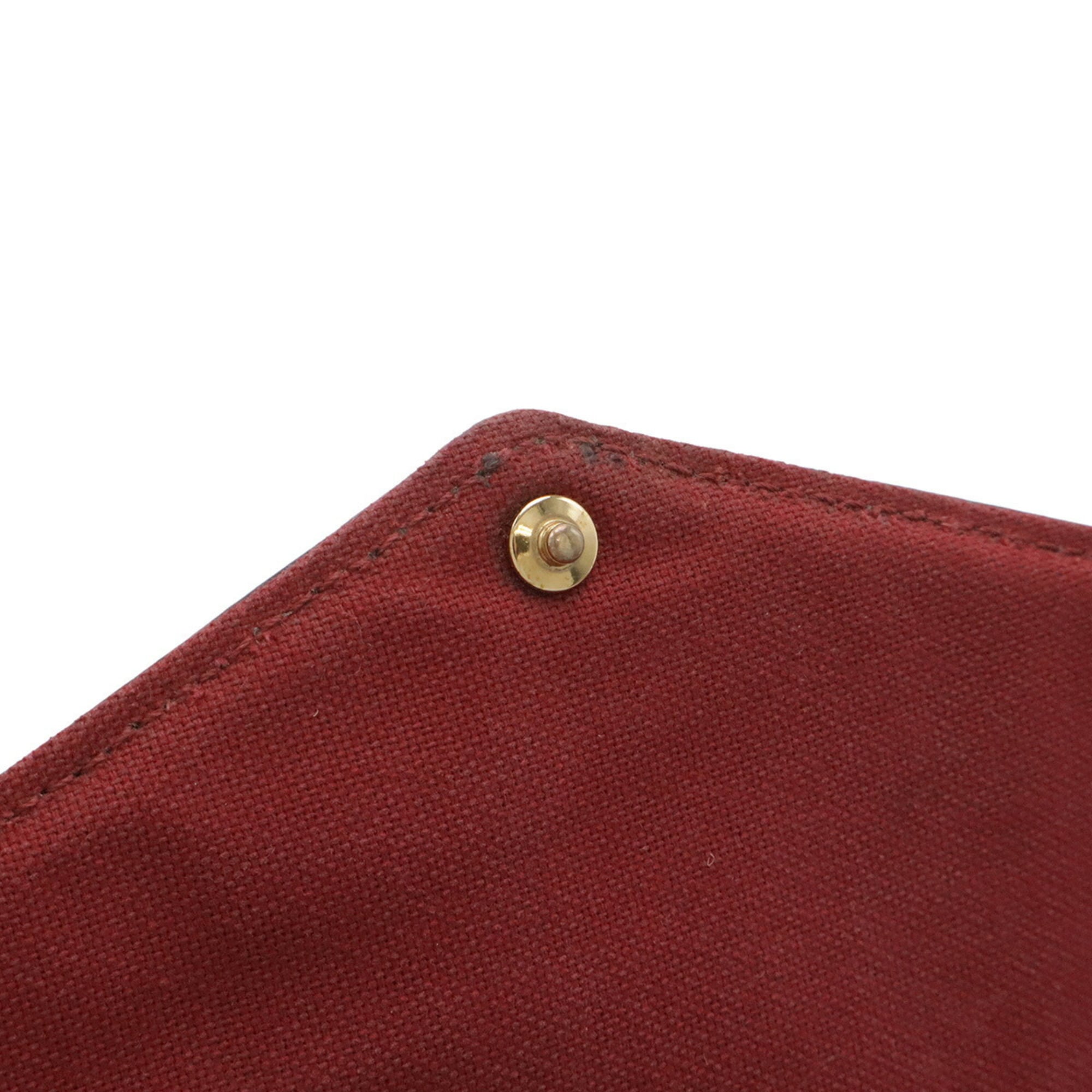Louis Vuitton Fuchsia Monogram Canvas Clutch Bag Pochette Shoulder Bag (Pre-Owned)