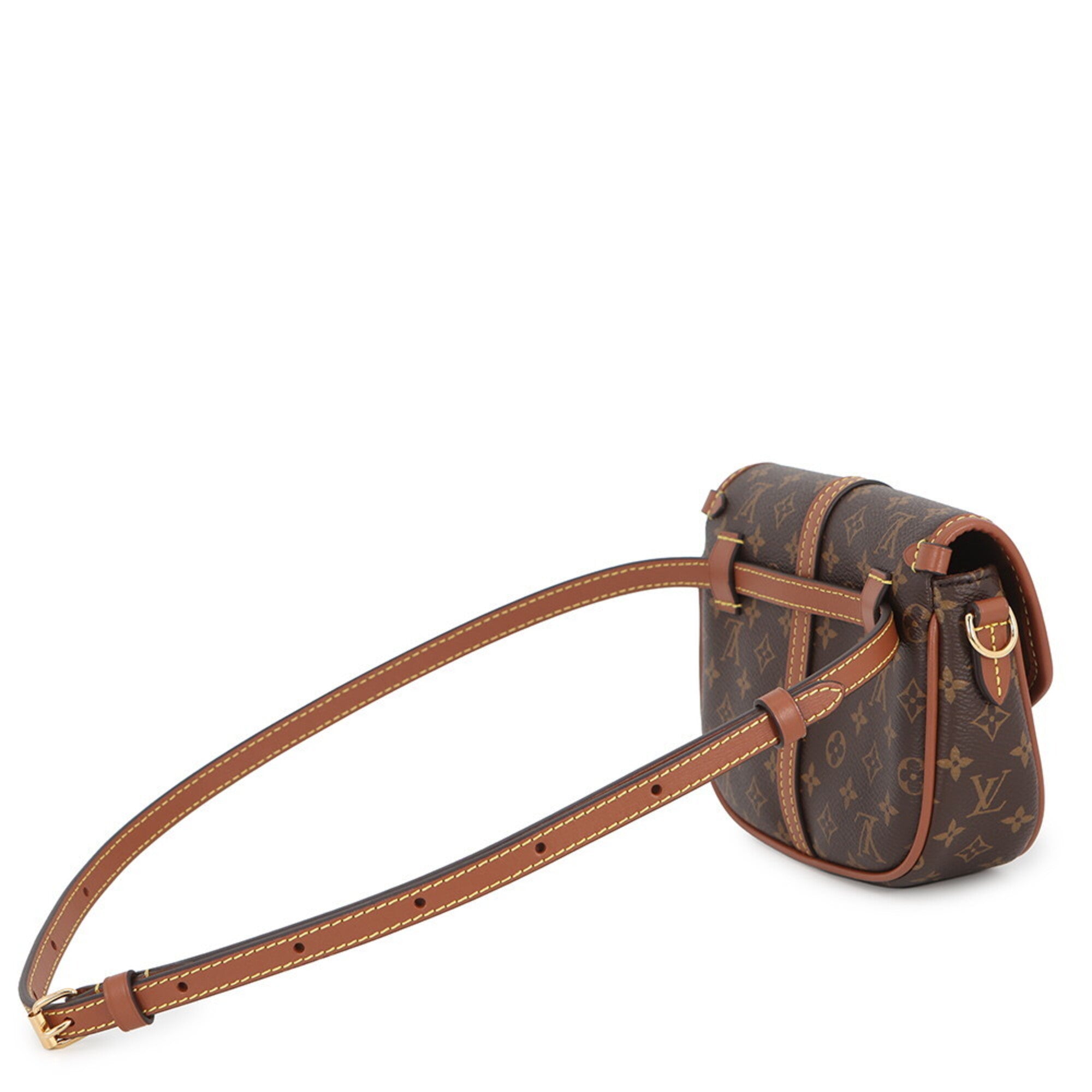 Louis Vuitton Monogram Brown Monogram Fanny Pack Shoulder Bag (Pre-Owned)