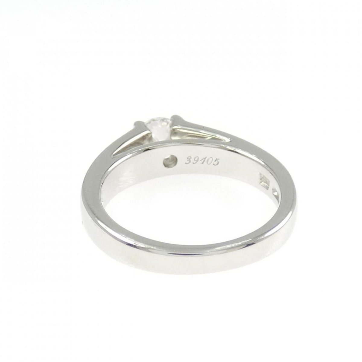 Bvlgari Platinum Platinum 950 Band Ring (Pre-Owned)