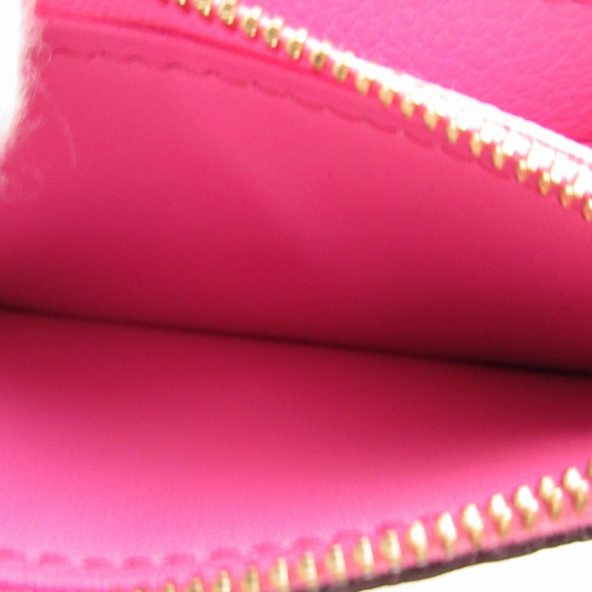 Louis Vuitton Pink Leather Wallet (Bi-Fold) (Pre-Owned)