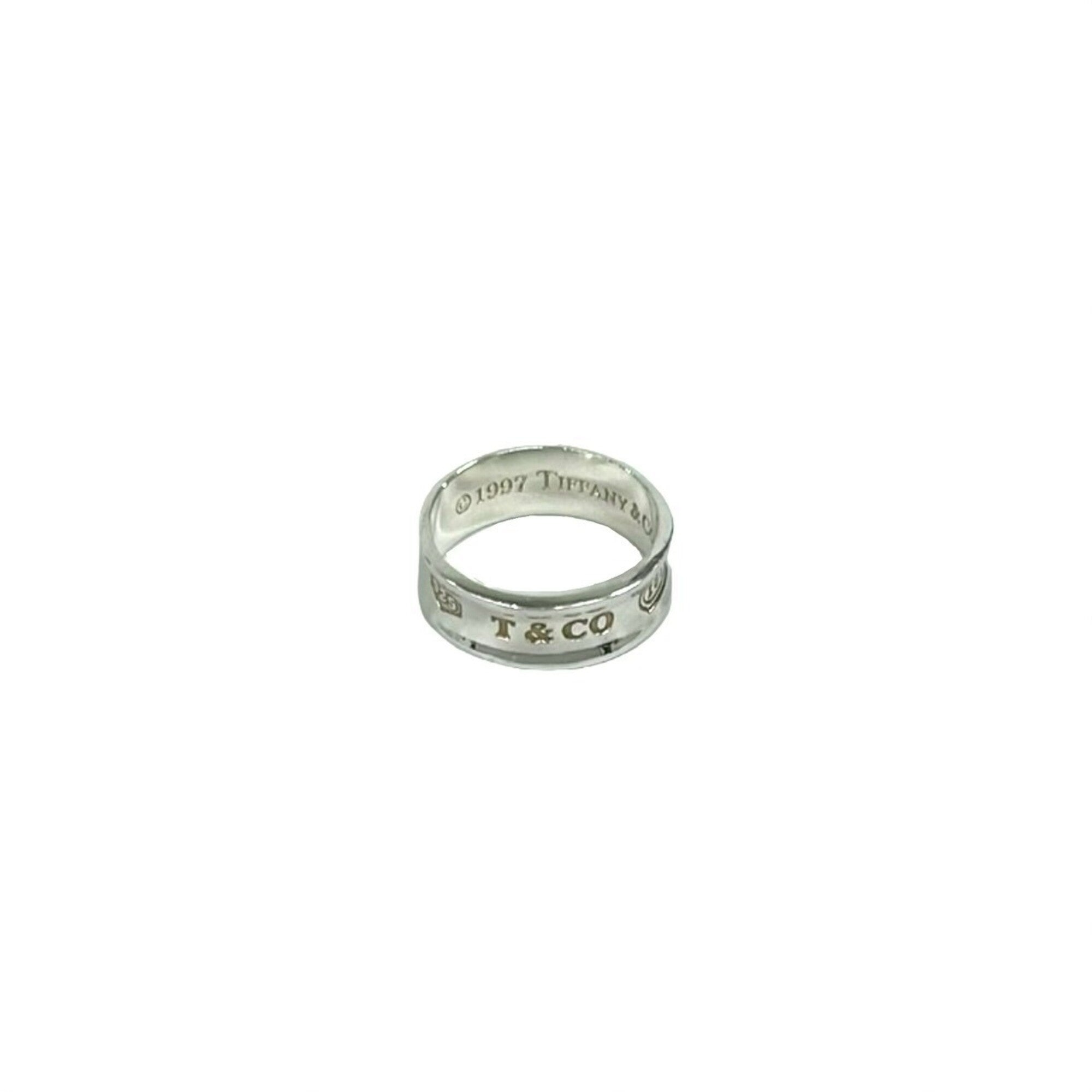 Tiffany Silver Silver 925 Band Ring (Pre-Owned)