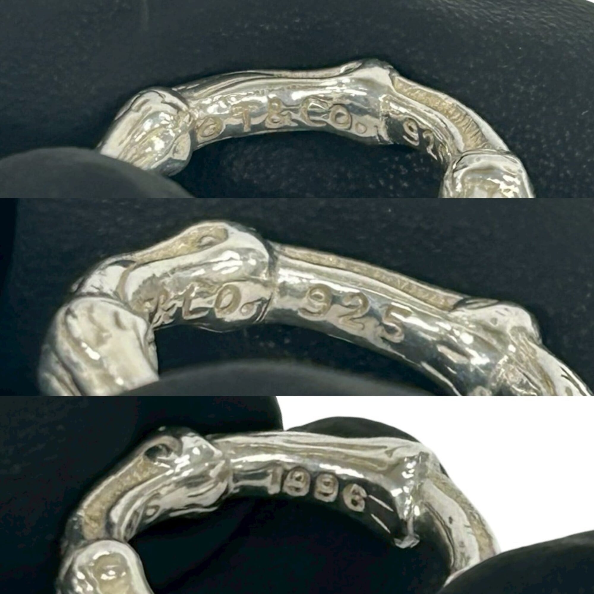 Tiffany Silver Silver 925 Band Ring (Pre-Owned)