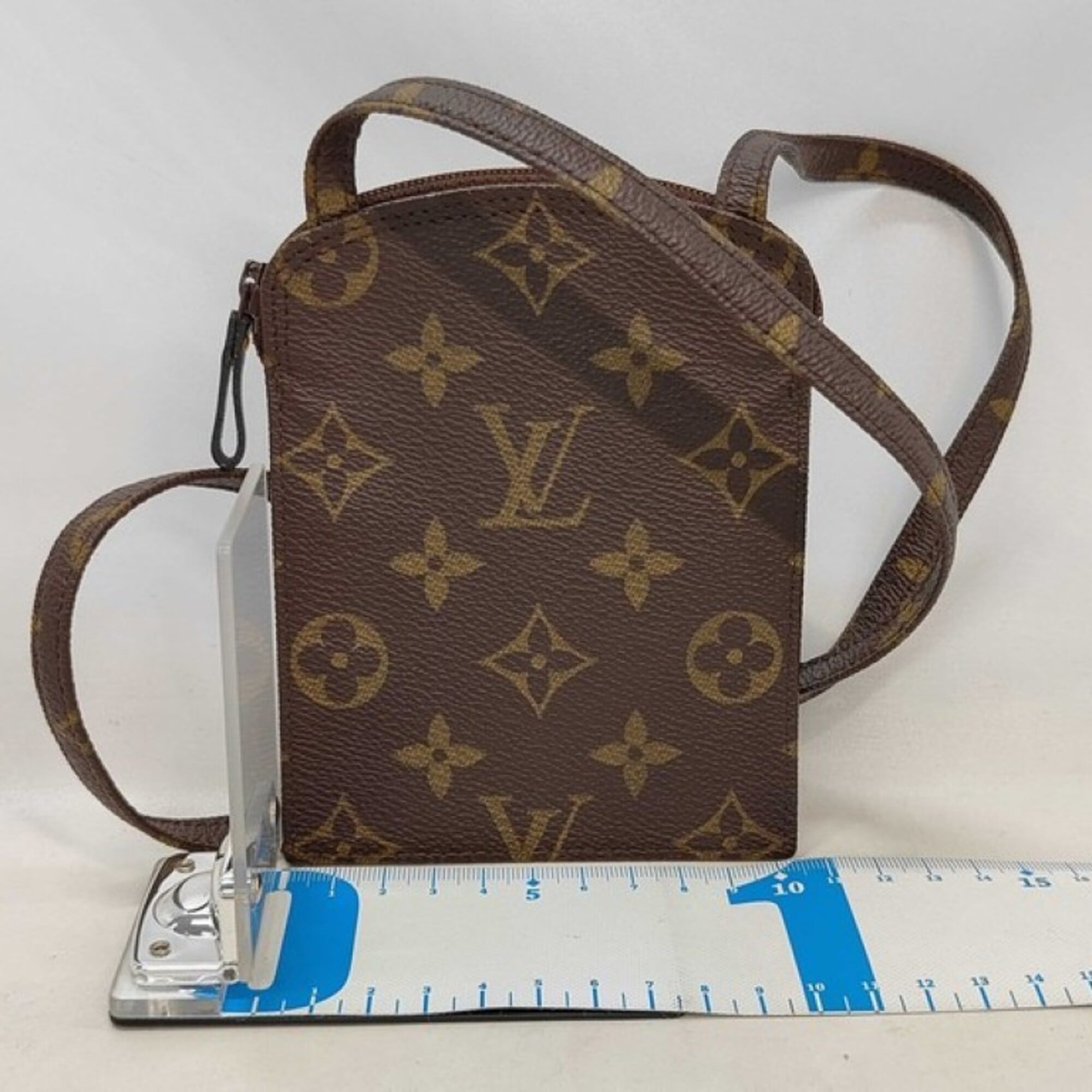 Louis Vuitton Monogram Brown Monogram Pochette Shoulder Bag (Pre-Owned)