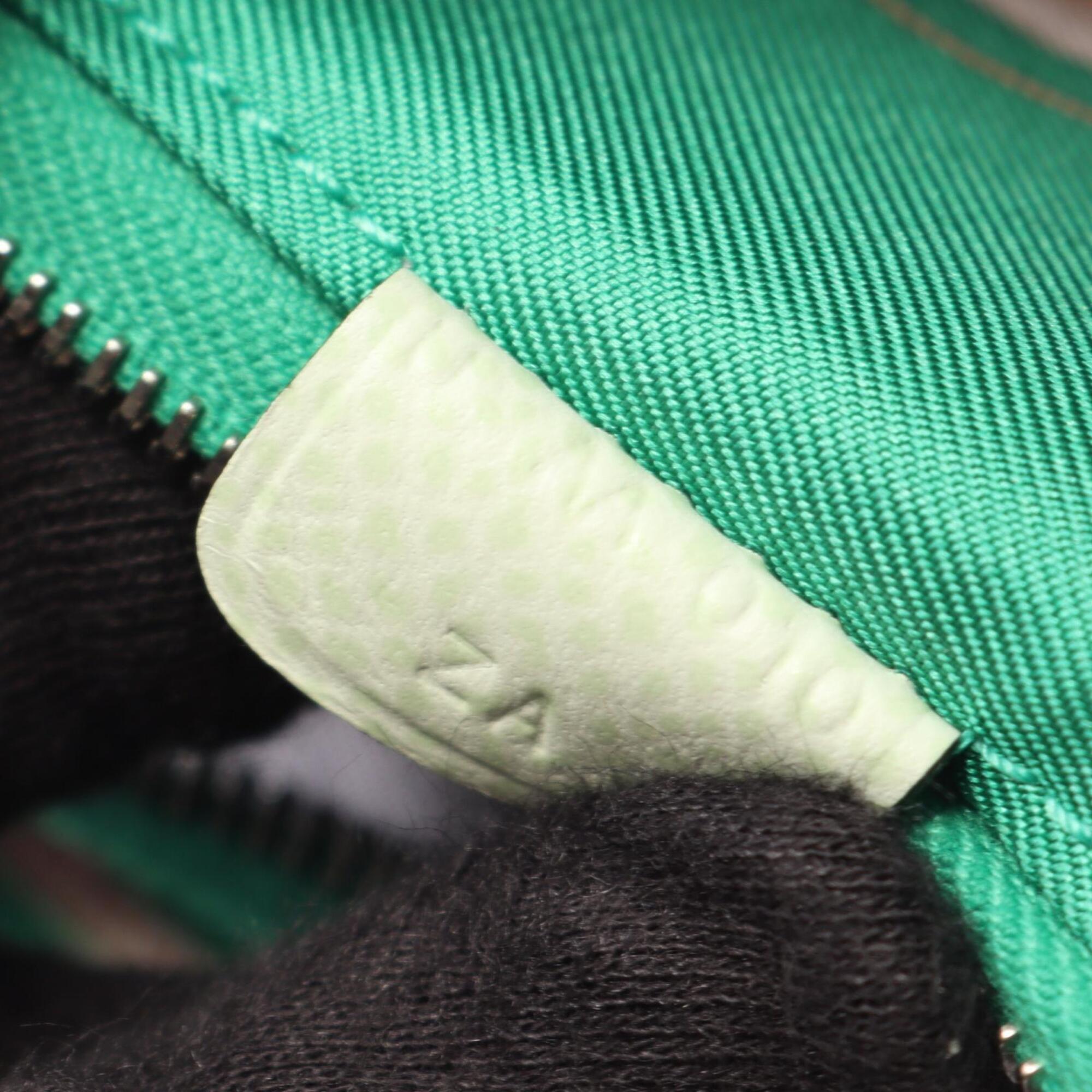 Hermes Green Epsom Leather Coin Purse/Coin Case (Pre-Owned)
