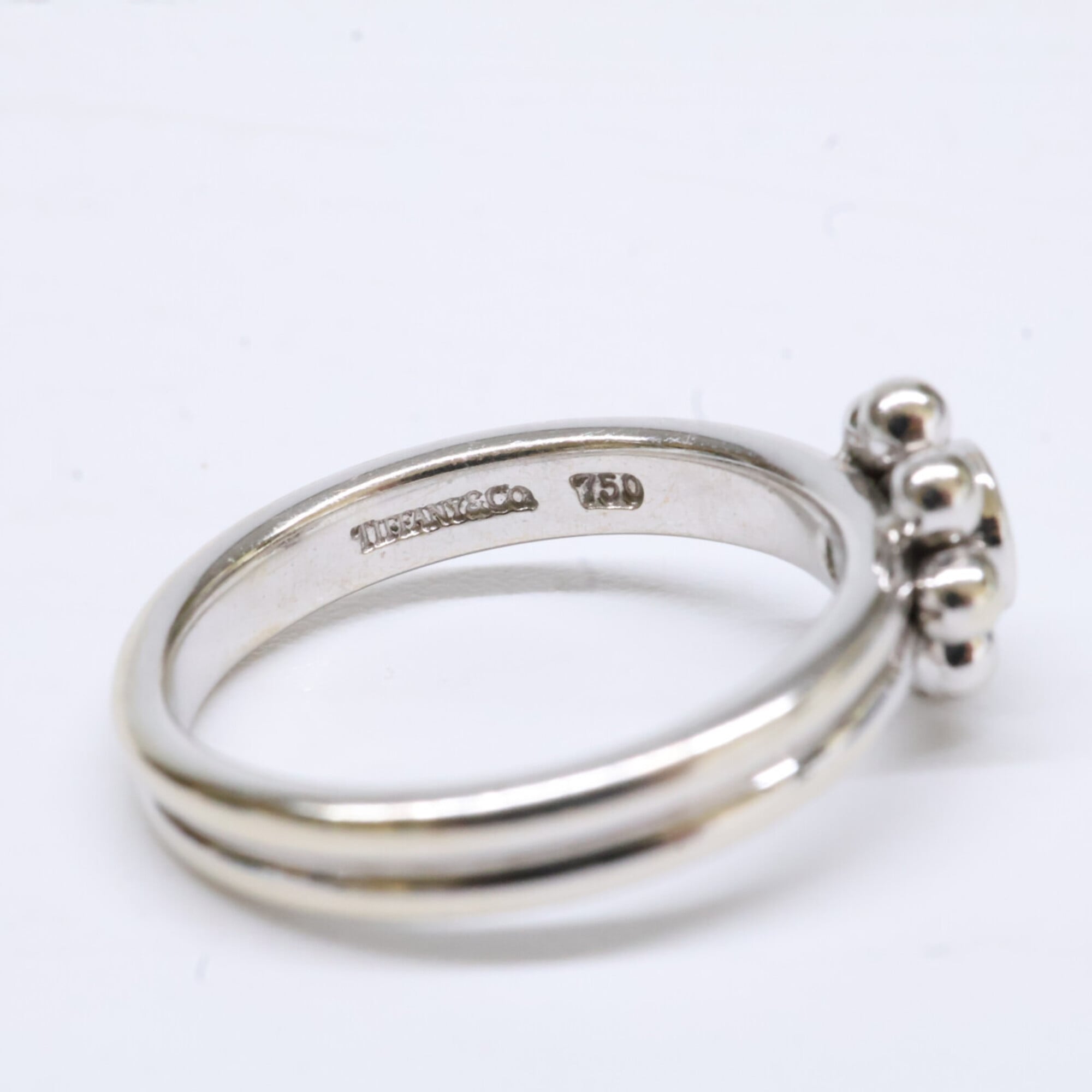 Tiffany White Gold White Gold (18K) Band Ring (Pre-Owned)