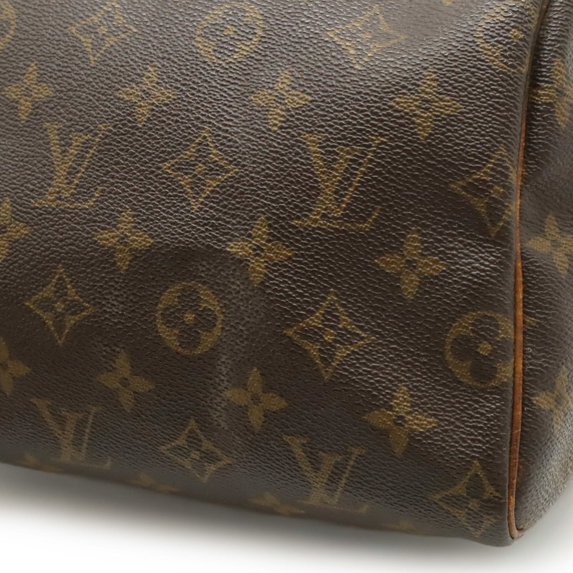 Louis Vuitton Brown Monogram Canvas Pvc Coated Canvas Handbag (Pre-Owned)