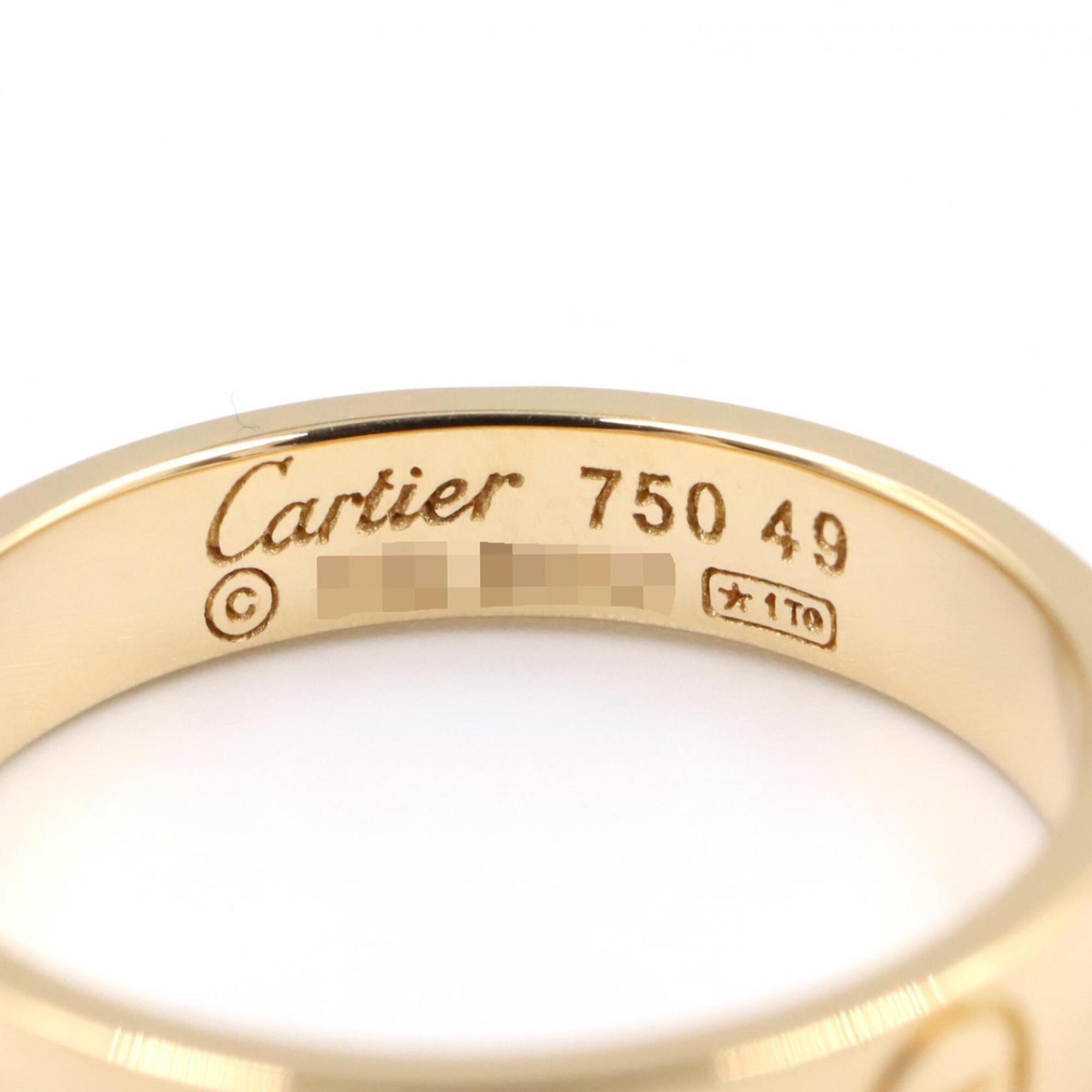 Cartier Gold Yellow Gold (18K) Band Ring (Pre-Owned)