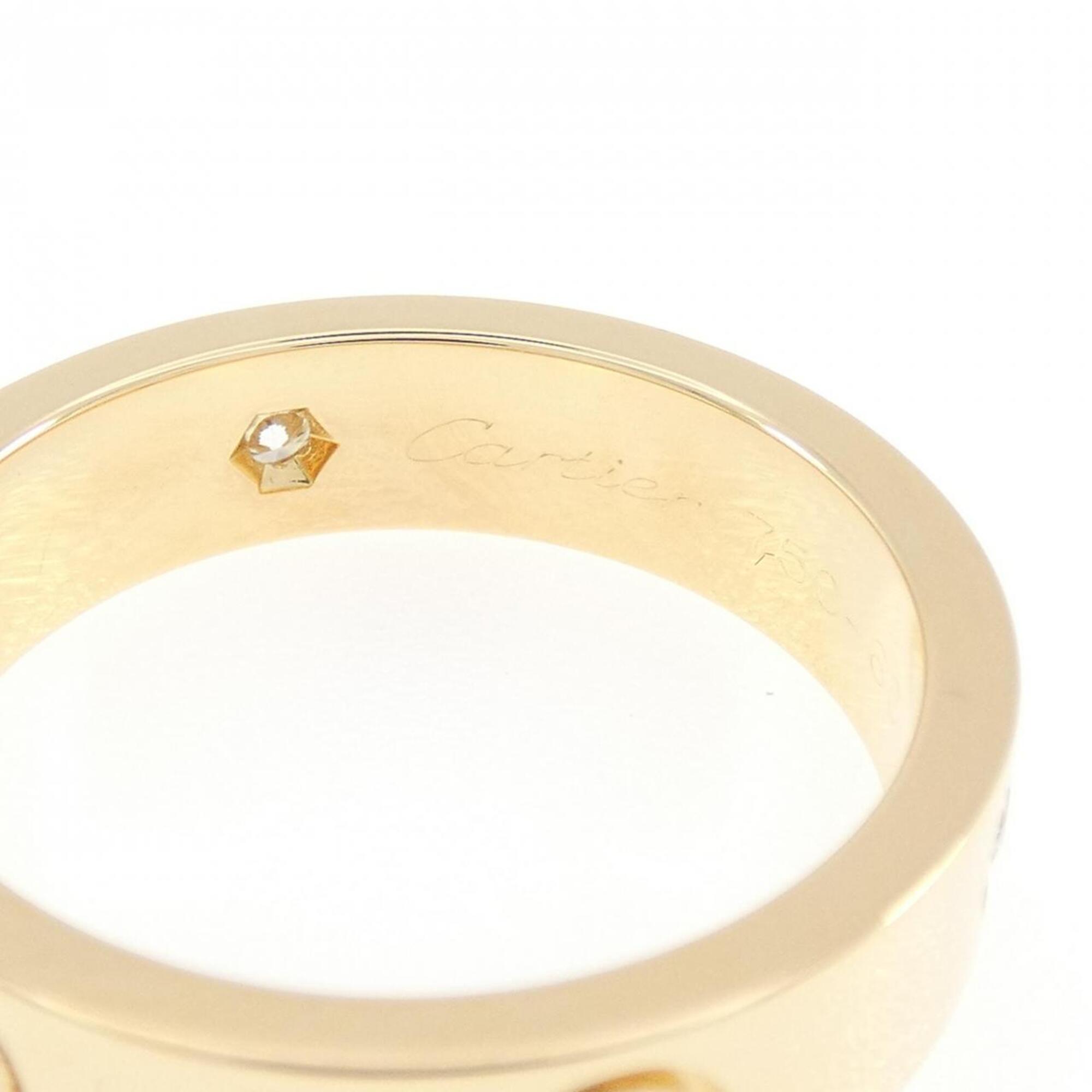 Cartier Love Yellow Gold (18K) Band Ring (Pre-Owned)