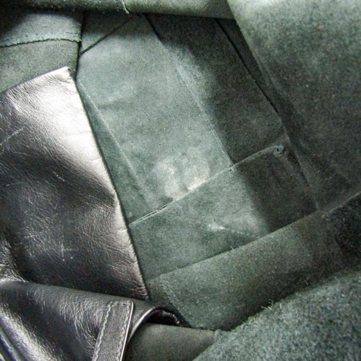 Celine Cabas Black Leather Tote Bag (Pre-Owned)
