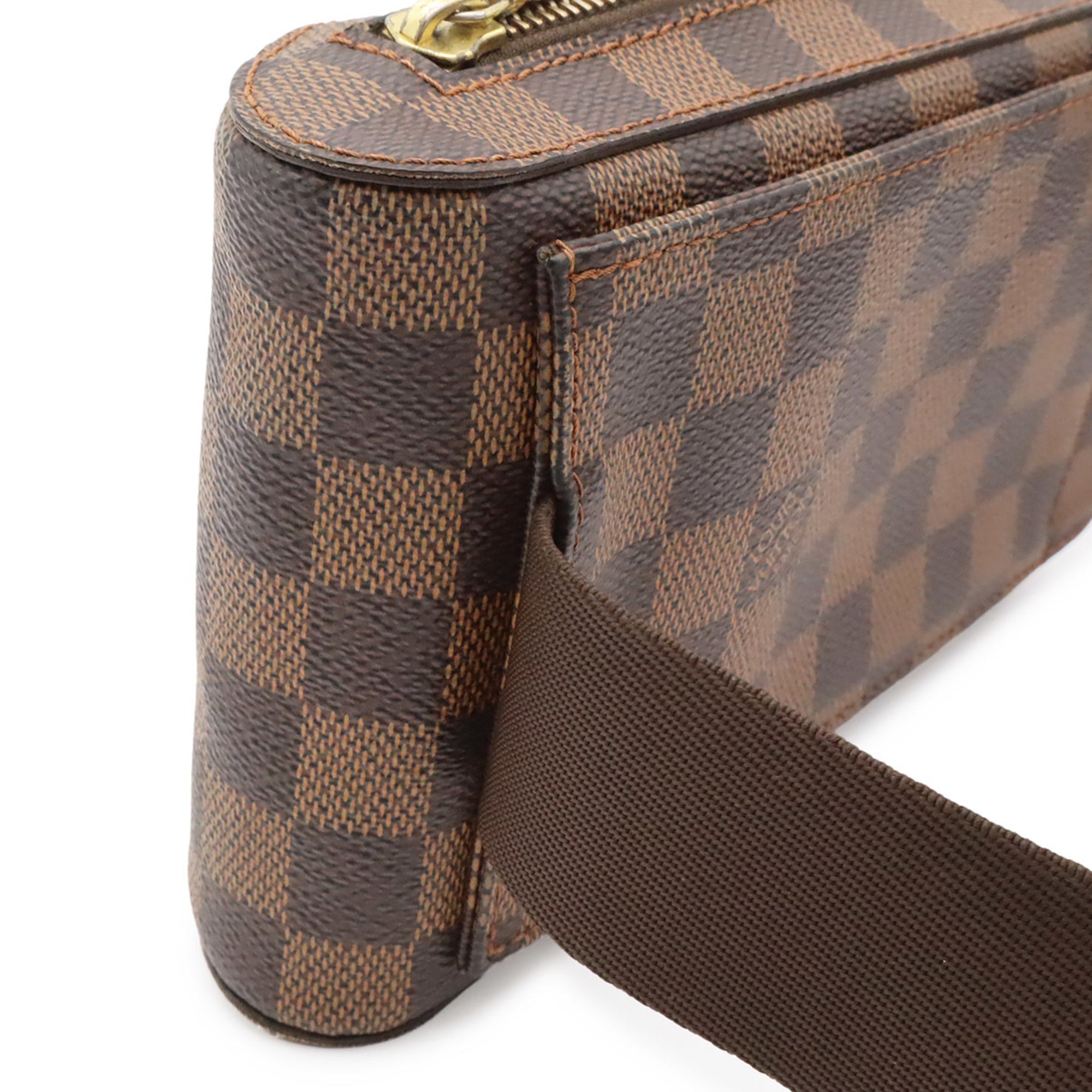 Louis Vuitton Damier Brown Pvc Shoulder Bag Sling Bag (Pre-Owned)