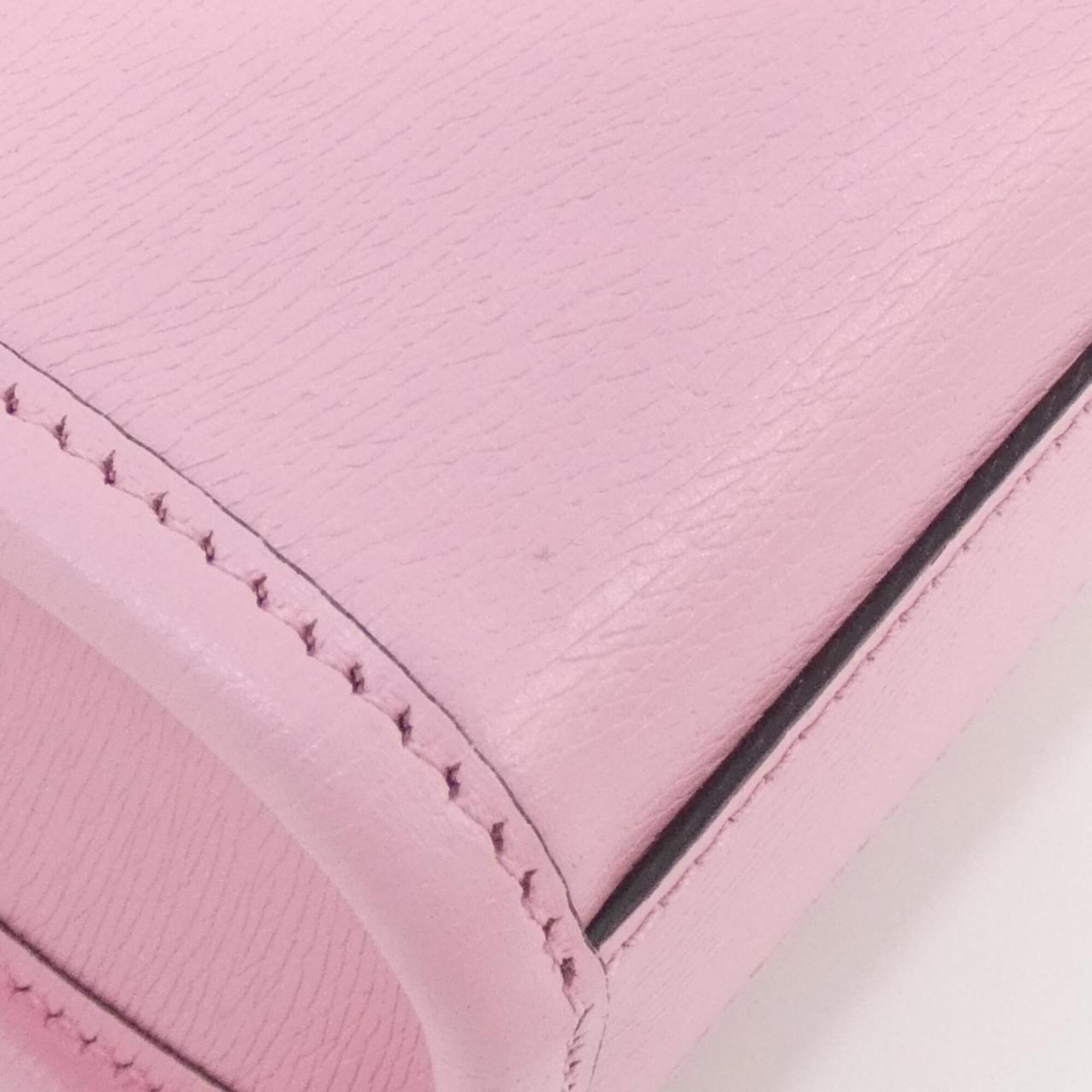 Gucci Pink Leather Handbag (Pre-Owned)