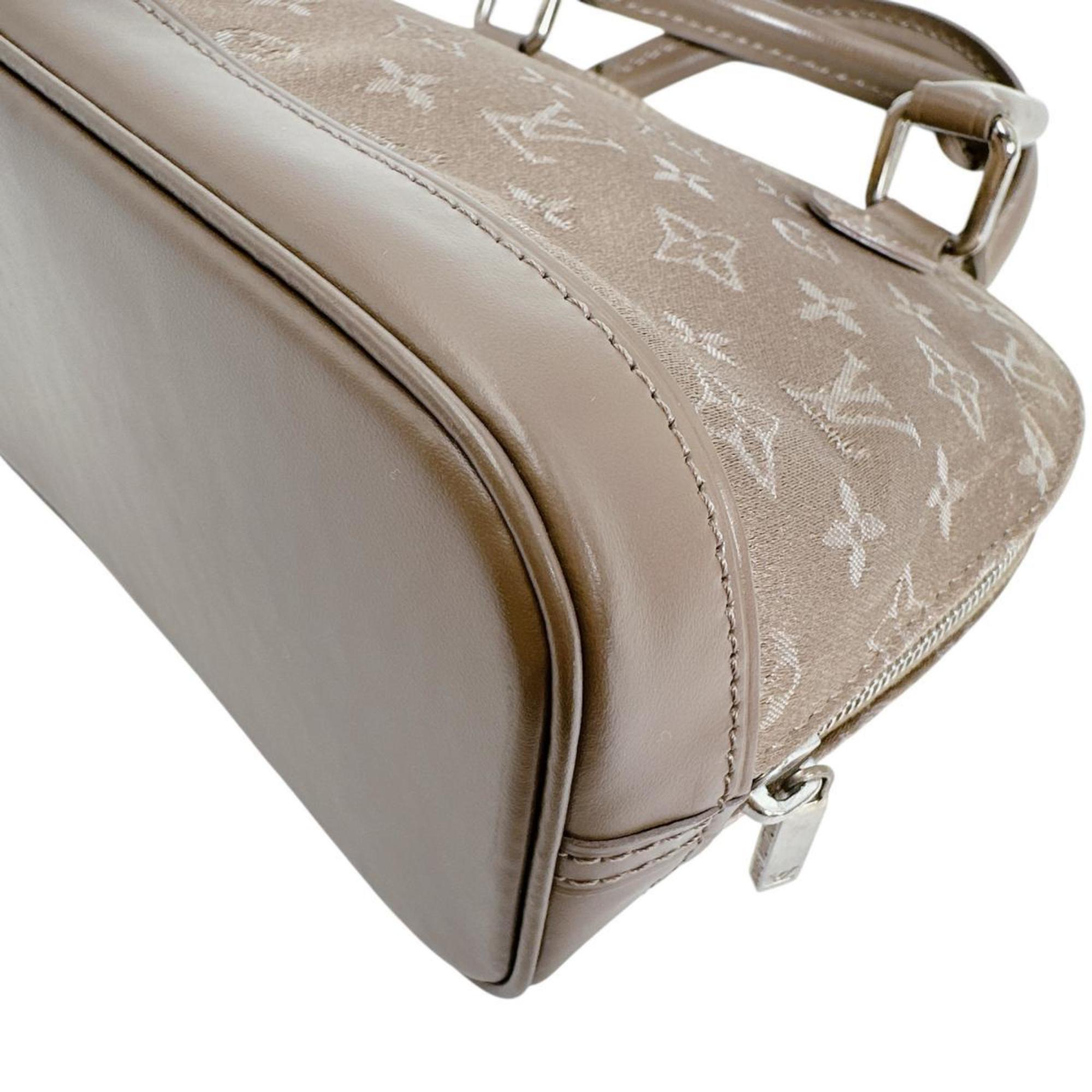 Louis Vuitton Beige Monogram Satin Pouch (Pre-Owned)