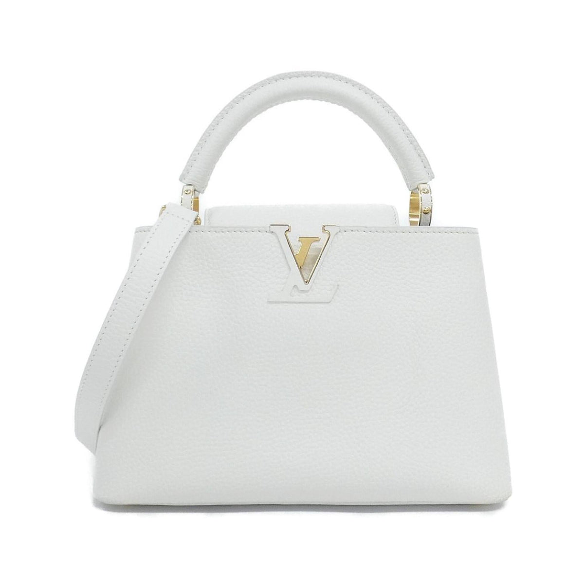 Louis Vuitton Blanc Handbag (Pre-Owned)