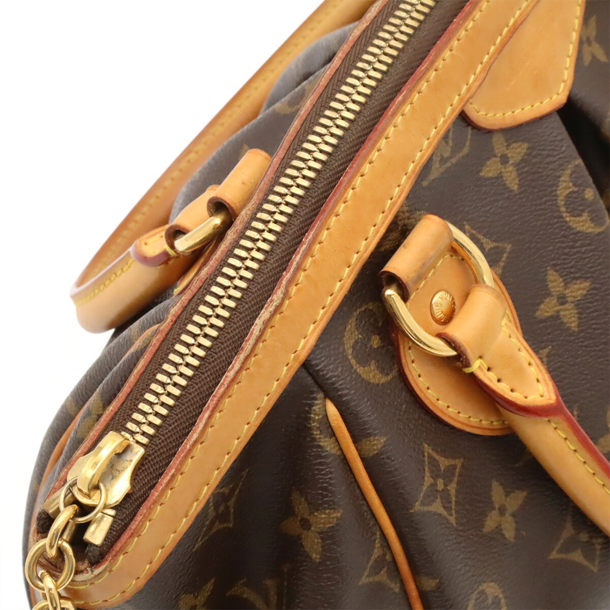 Louis Vuitton Brown Monogram Canvas Pvc Coated Canvas Handbag Tote Bag (Pre-Owned)