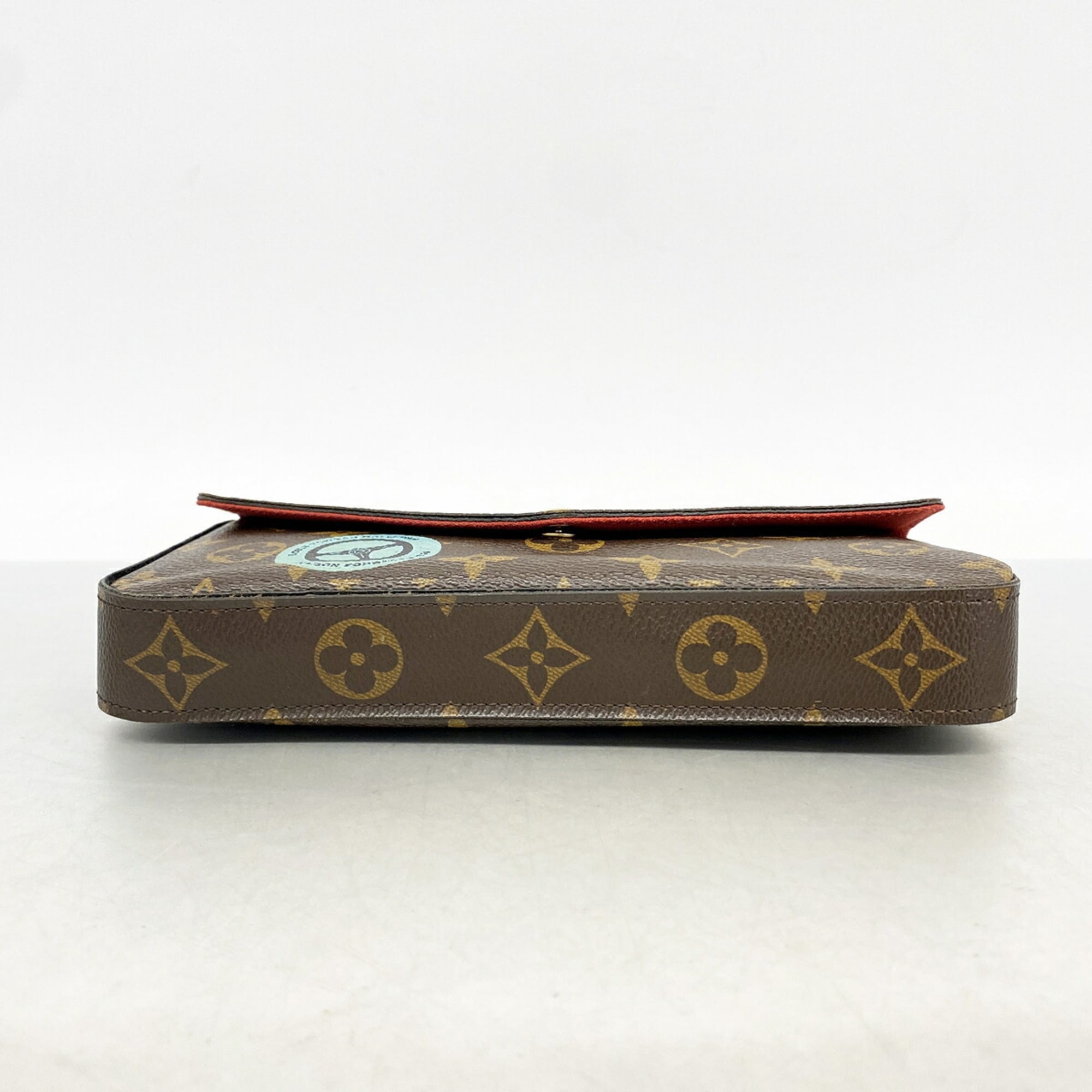 Louis Vuitton Brown Chain/Shoulder Wallet (Pre-Owned)