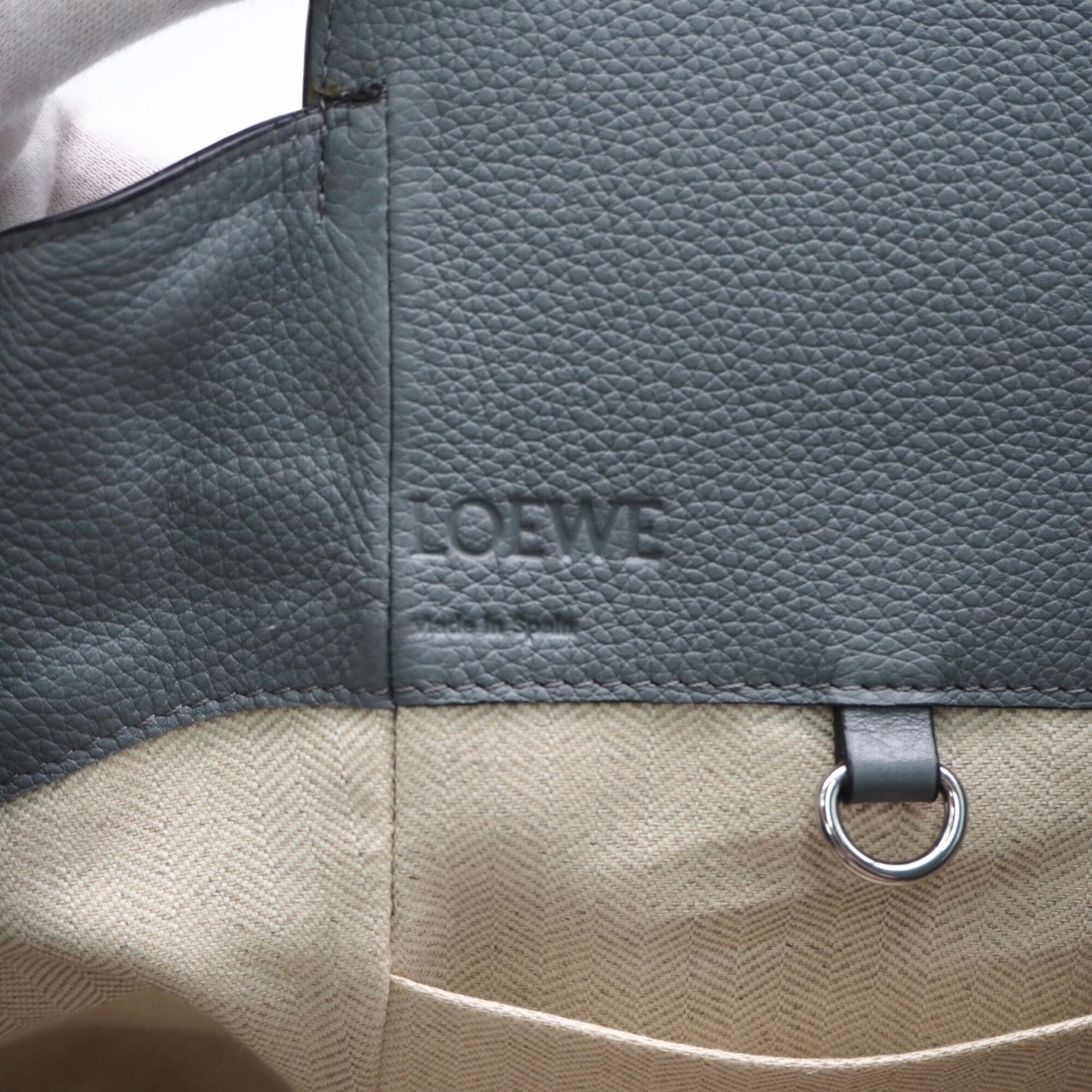 Loewe Hammock Gray Handbag (Pre-Owned)