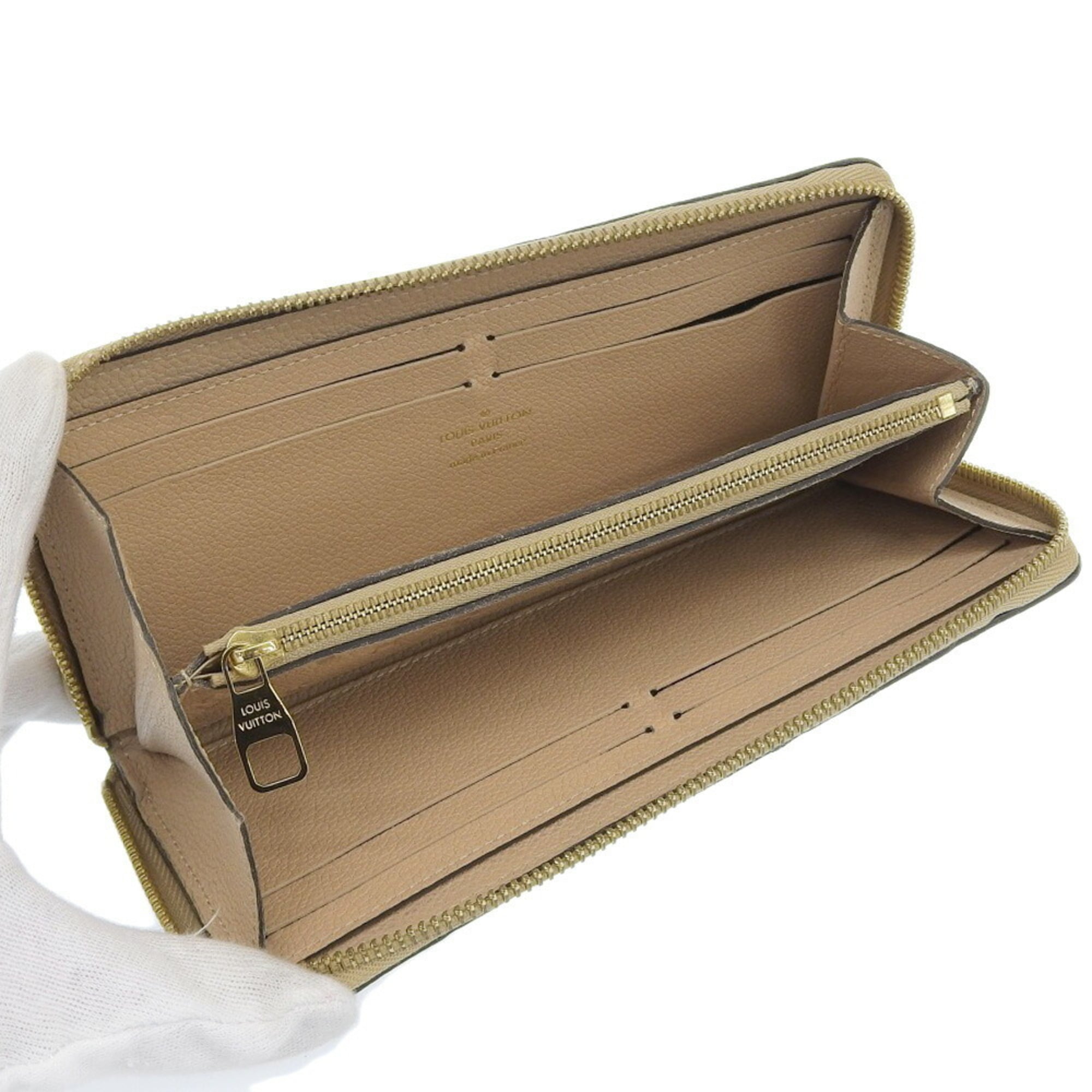 Louis Vuitton Dune Monogram Empreinte Long Bill Wallet (Bi-Fold) (Pre-Owned)