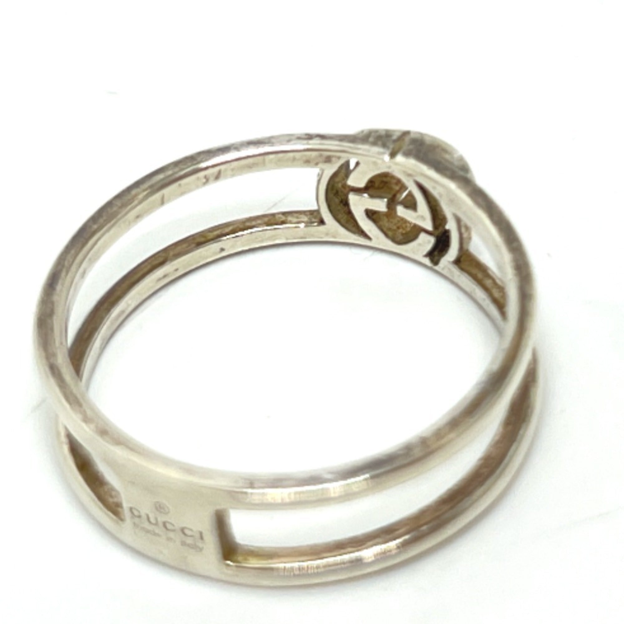 Gucci Silver Silver 925 Band Ring (Pre-Owned)