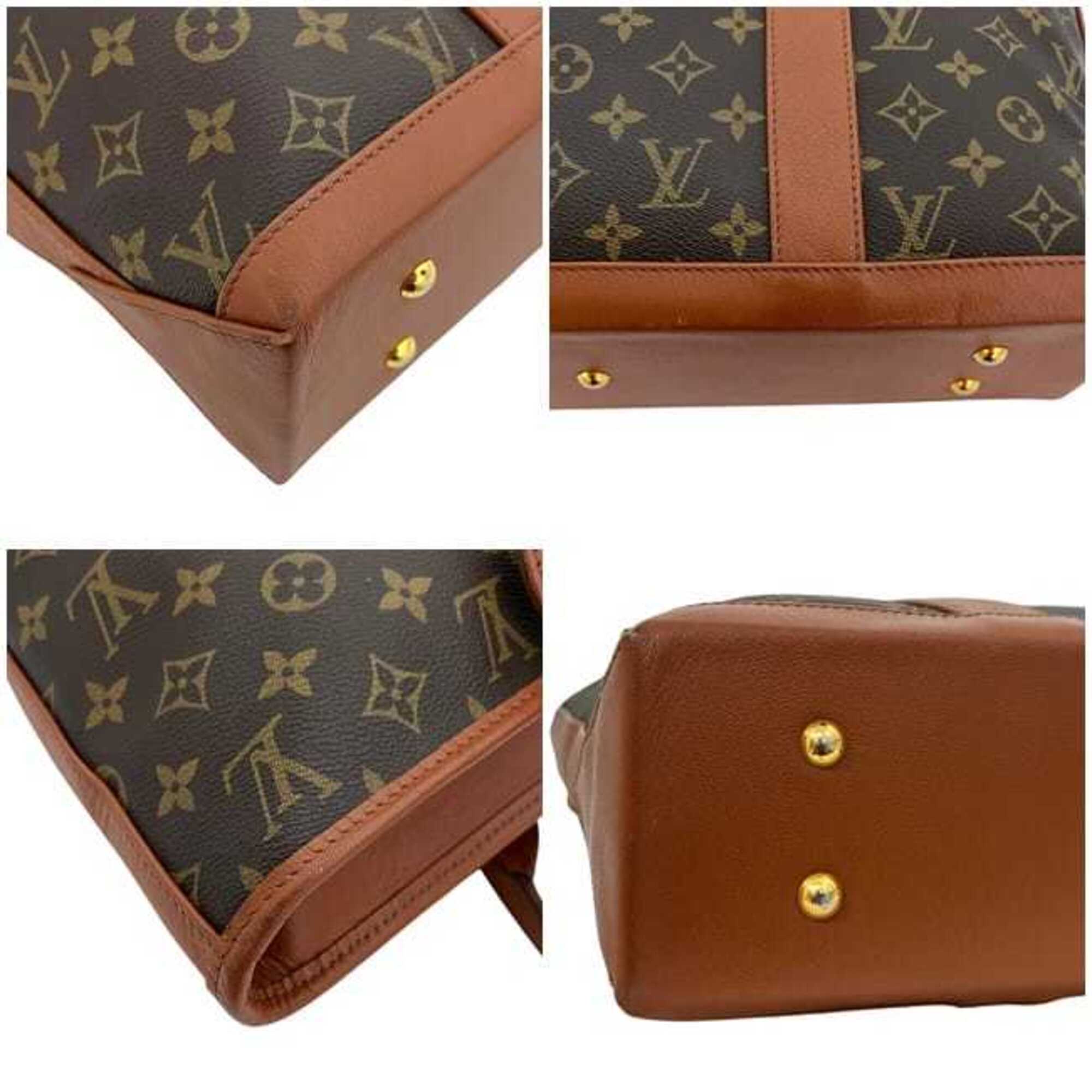 Louis Vuitton Brown Monogram Canvas Tote Bag (Pre-Owned)