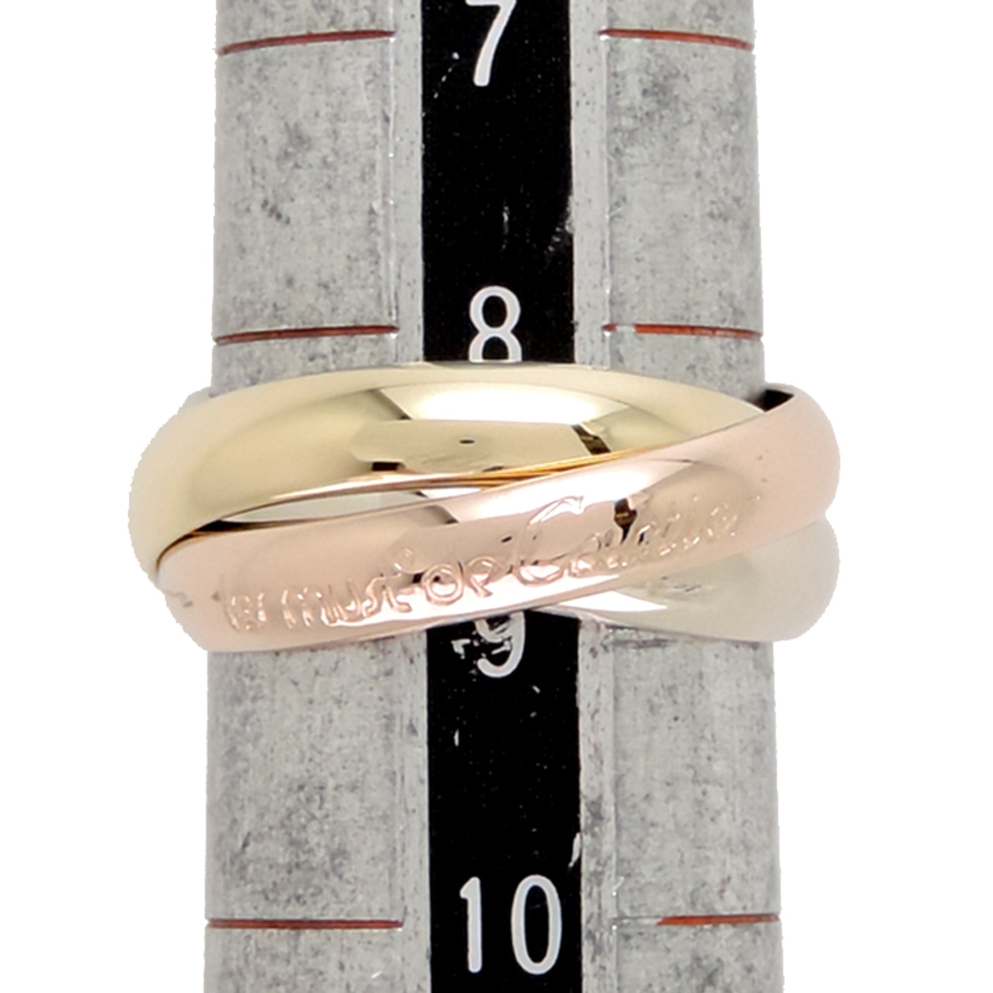 Cartier Yellow Gold (18K) Pink Gold (18K) White Gold (18K) Band Ring (Pre-Owned)
