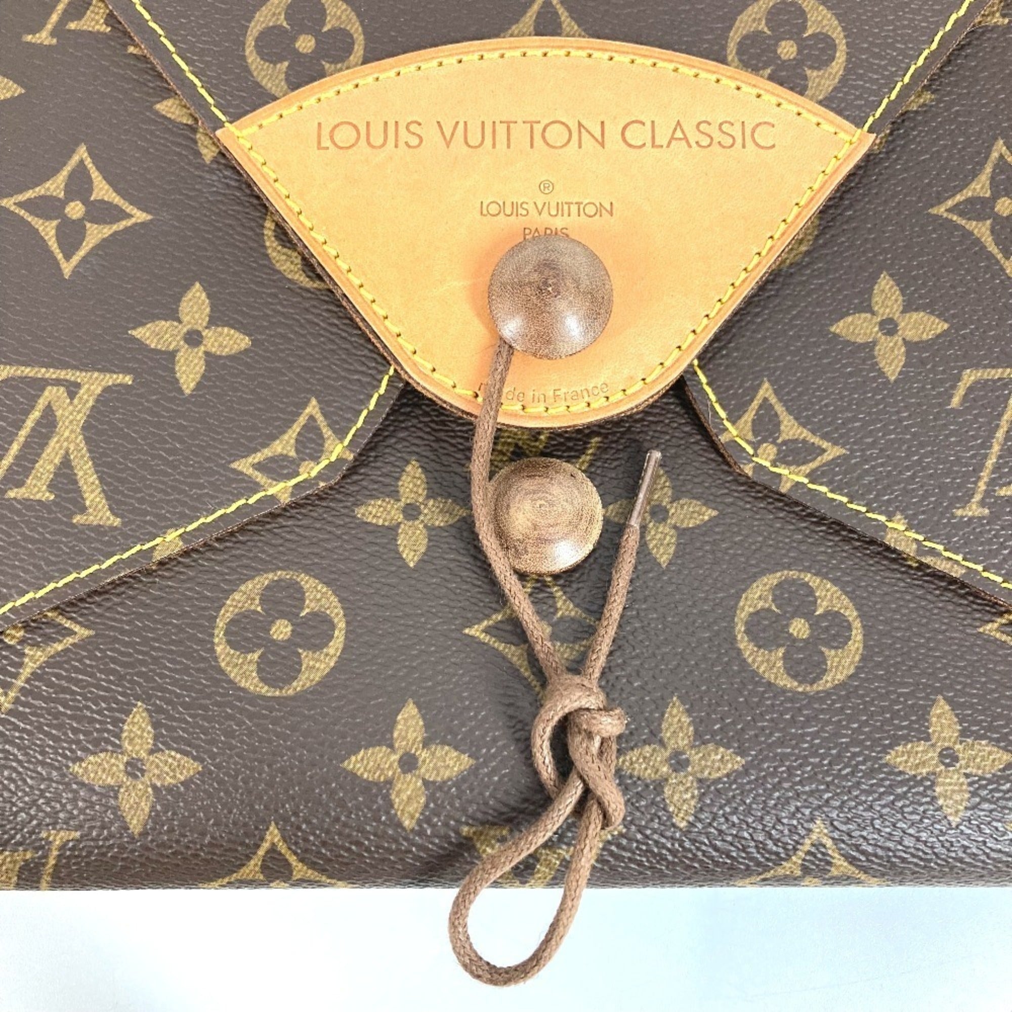 Louis Vuitton Monogram Brown Monogram Clutch Bag (Pre-Owned)