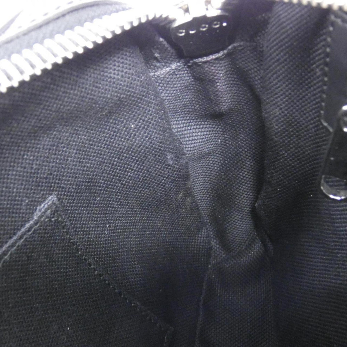 Gucci Black Gray Gg Supreme Canvas Fanny Pack (Pre-Owned)