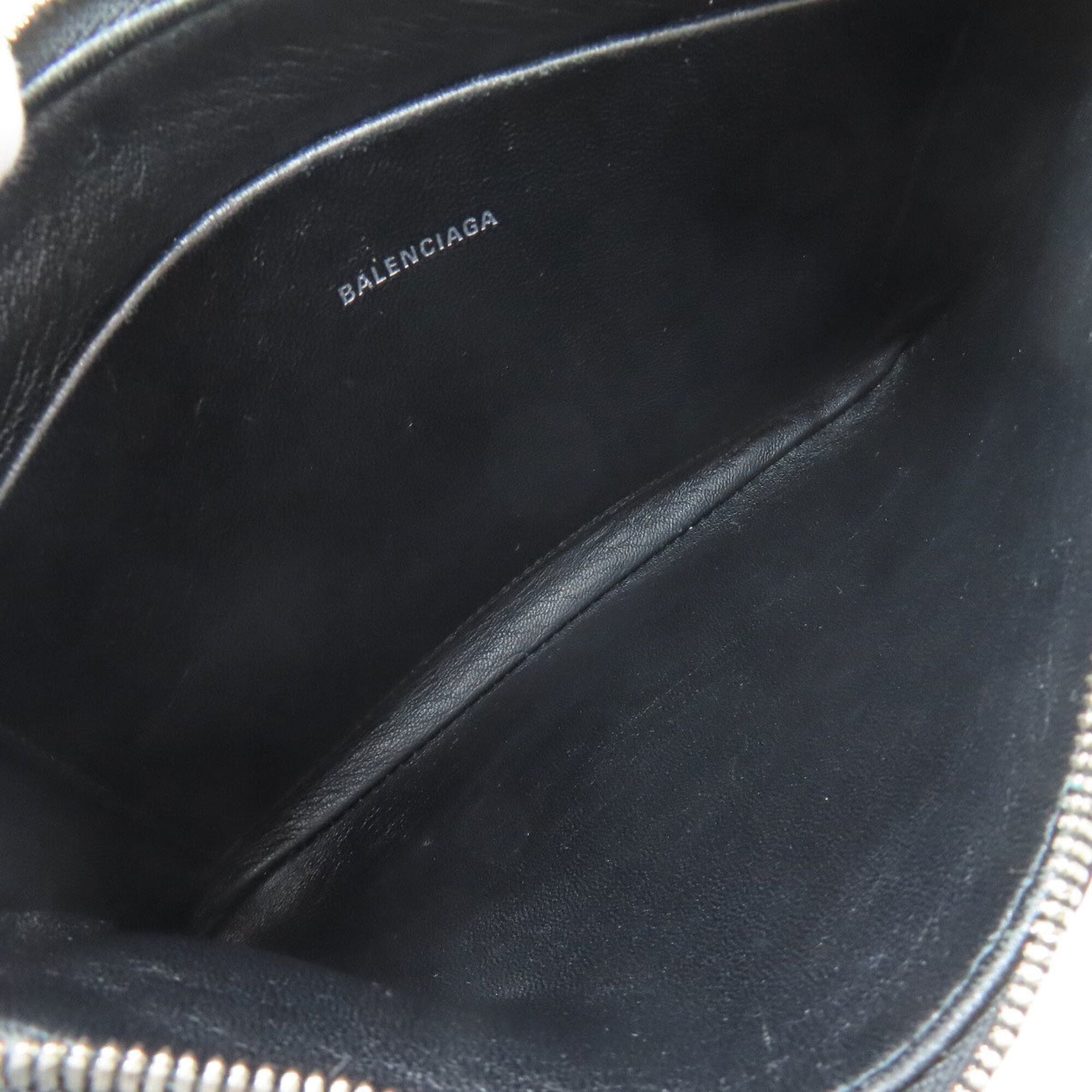 Balenciaga Black Leather Pouch (Pre-Owned)