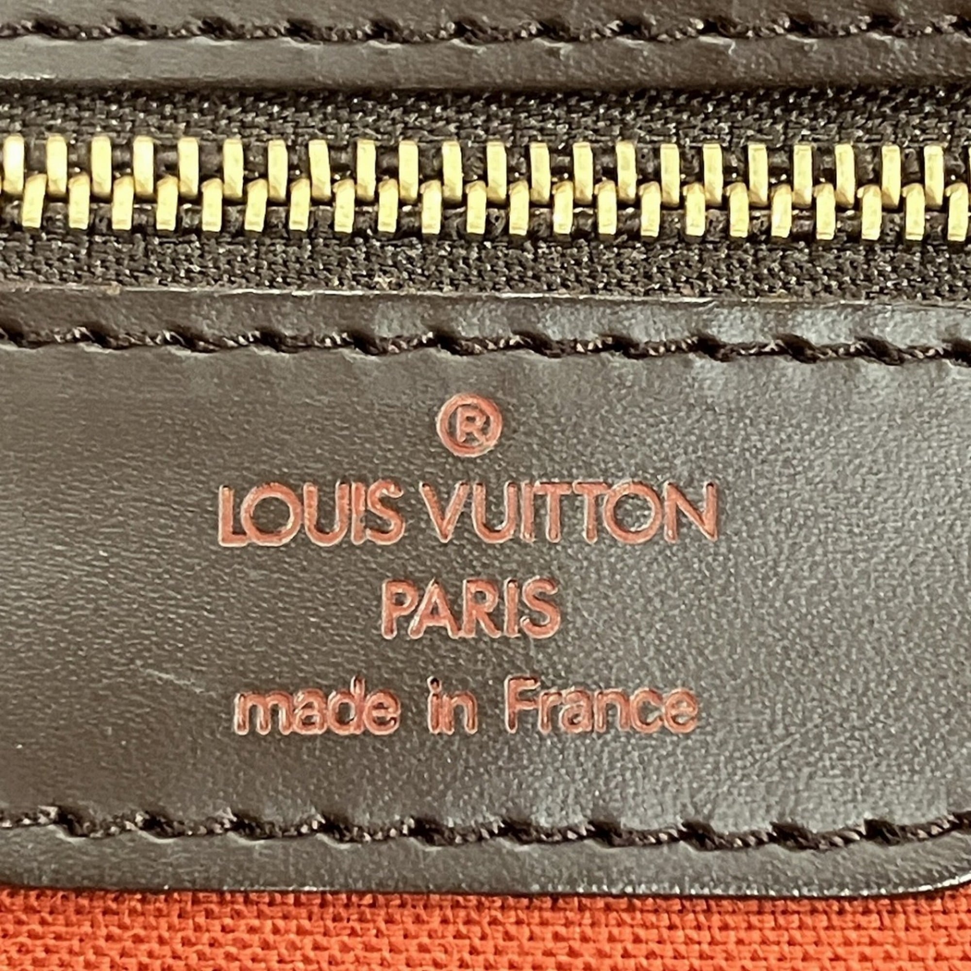 Louis Vuitton Damier Brown Damier Canvas Boston Bag (Pre-Owned)