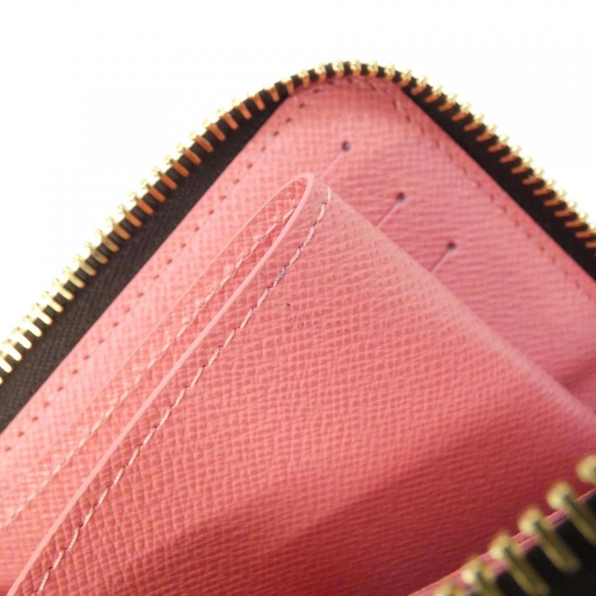 Louis Vuitton Monogram Marron Pink Coated Canvas Coin Purse/Coin Case (Pre-Owned)
