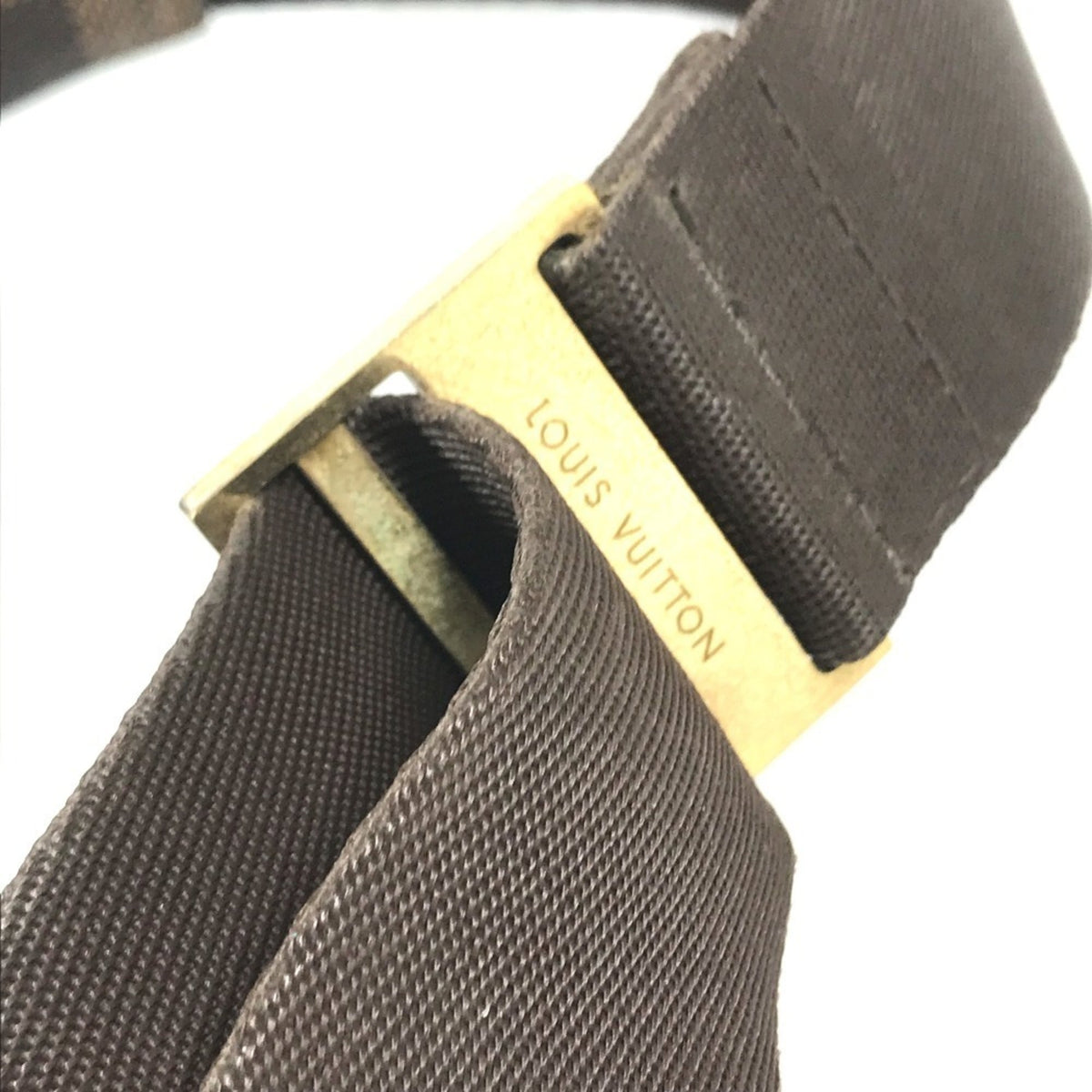 Louis Vuitton Brown Damier Canvas Ebene Damier Canvas Fanny Pack Shoulder Bag (Pre-Owned)