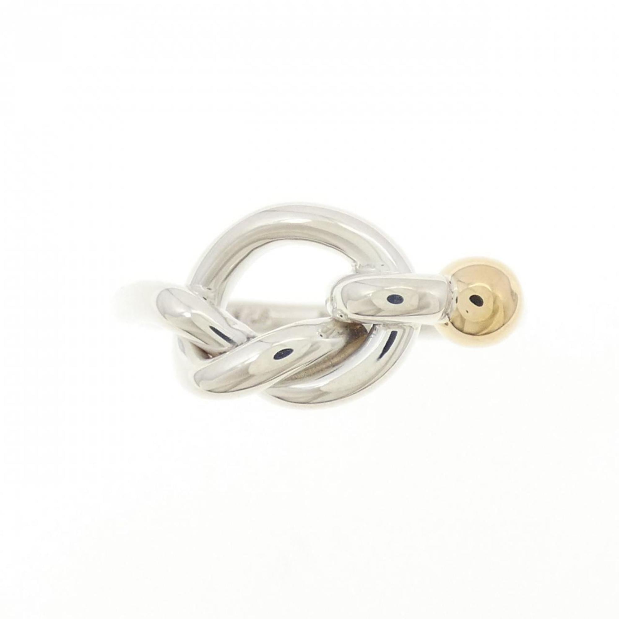 Tiffany Yellow Gold (18K) Silver 925 Band Ring (Pre-Owned)