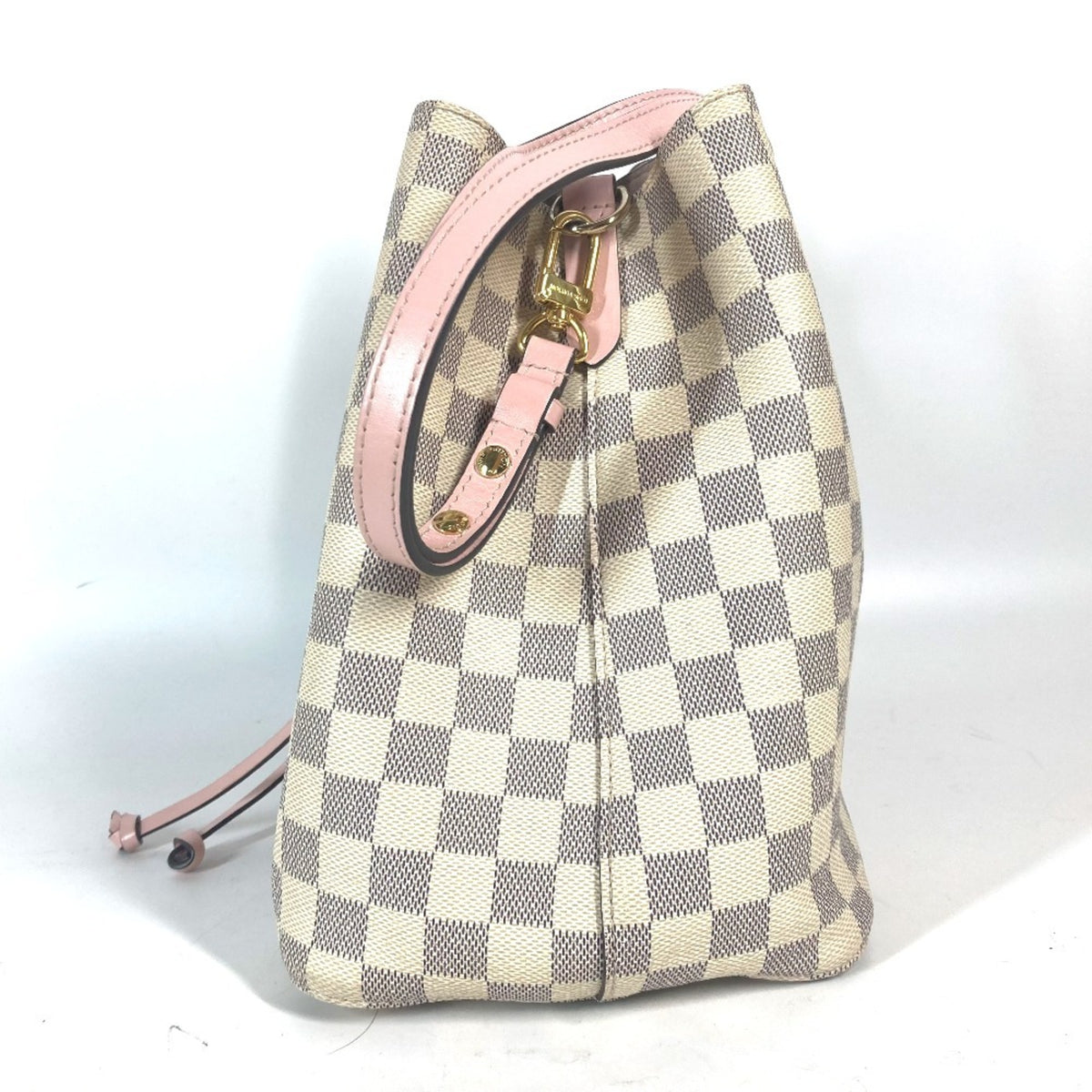 Louis Vuitton Damier Azur Pink White Damier Azur Shoulder Bag (Pre-Owned)