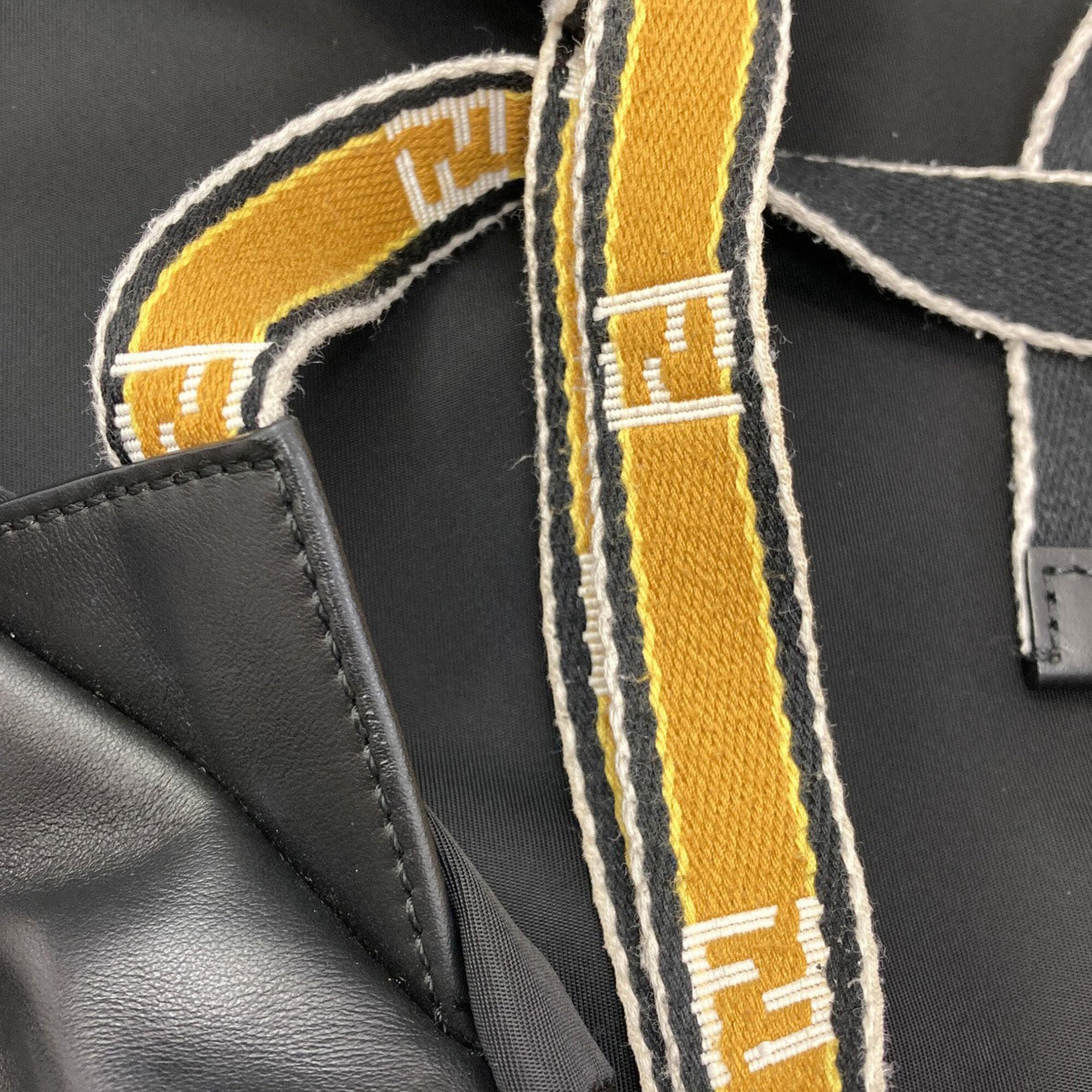 Fendi Black Nylon Backpack (Pre-Owned)